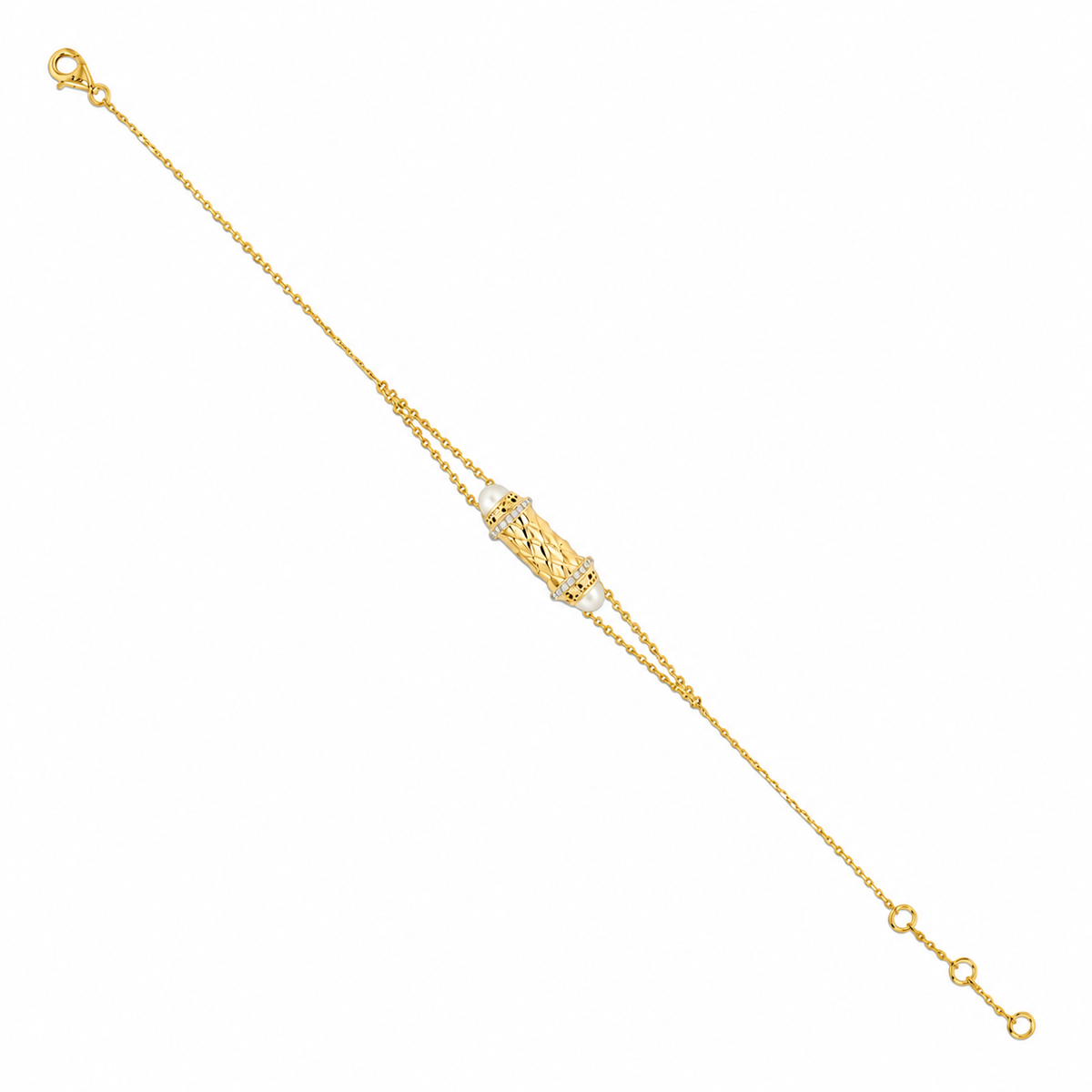 Harmony Micro Boarder Diamond Bracelet