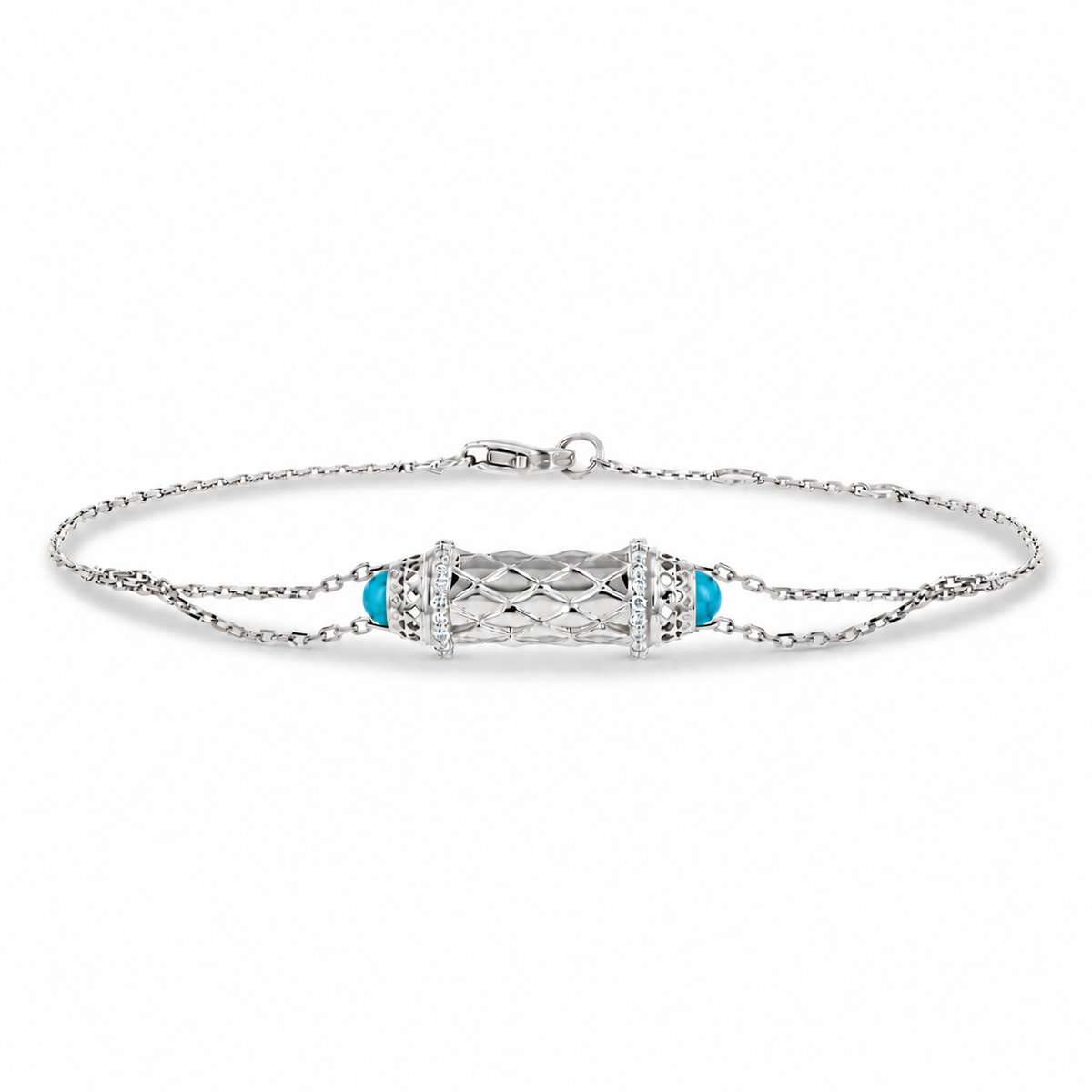 Harmony Micro Boarder Diamond Bracelet
