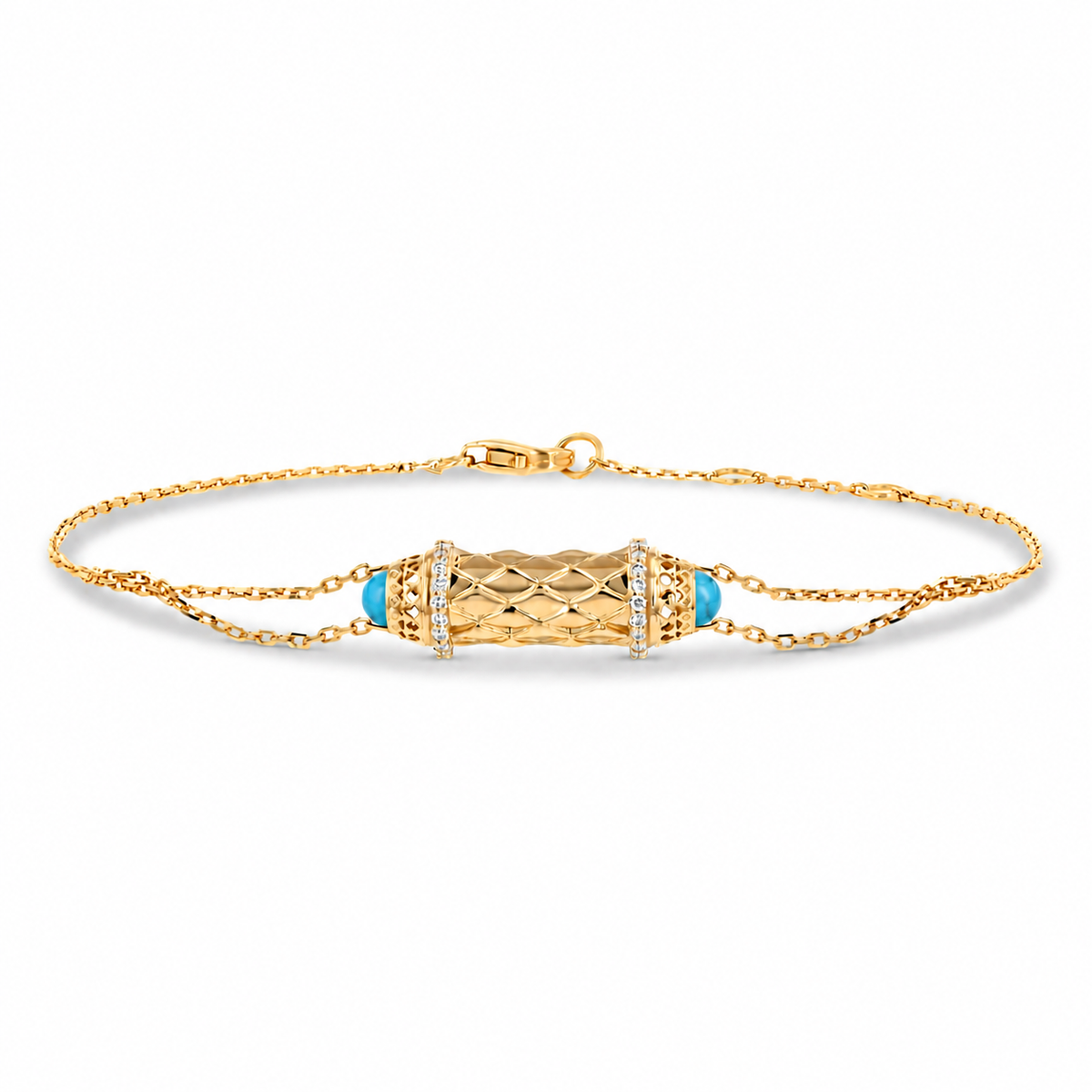 Harmony Micro Boarder Diamond Bracelet