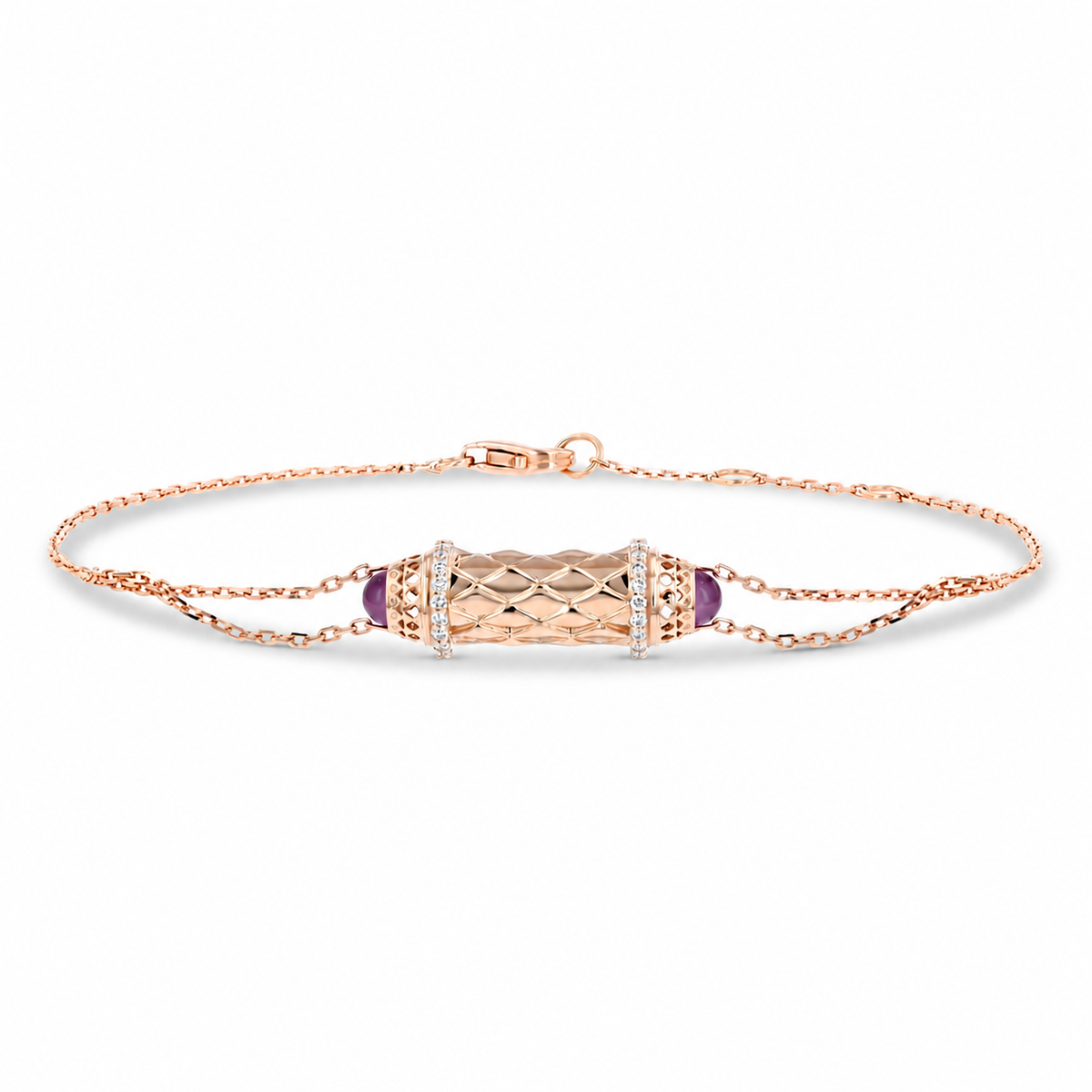 Harmony Micro Boarder Diamond Bracelet
