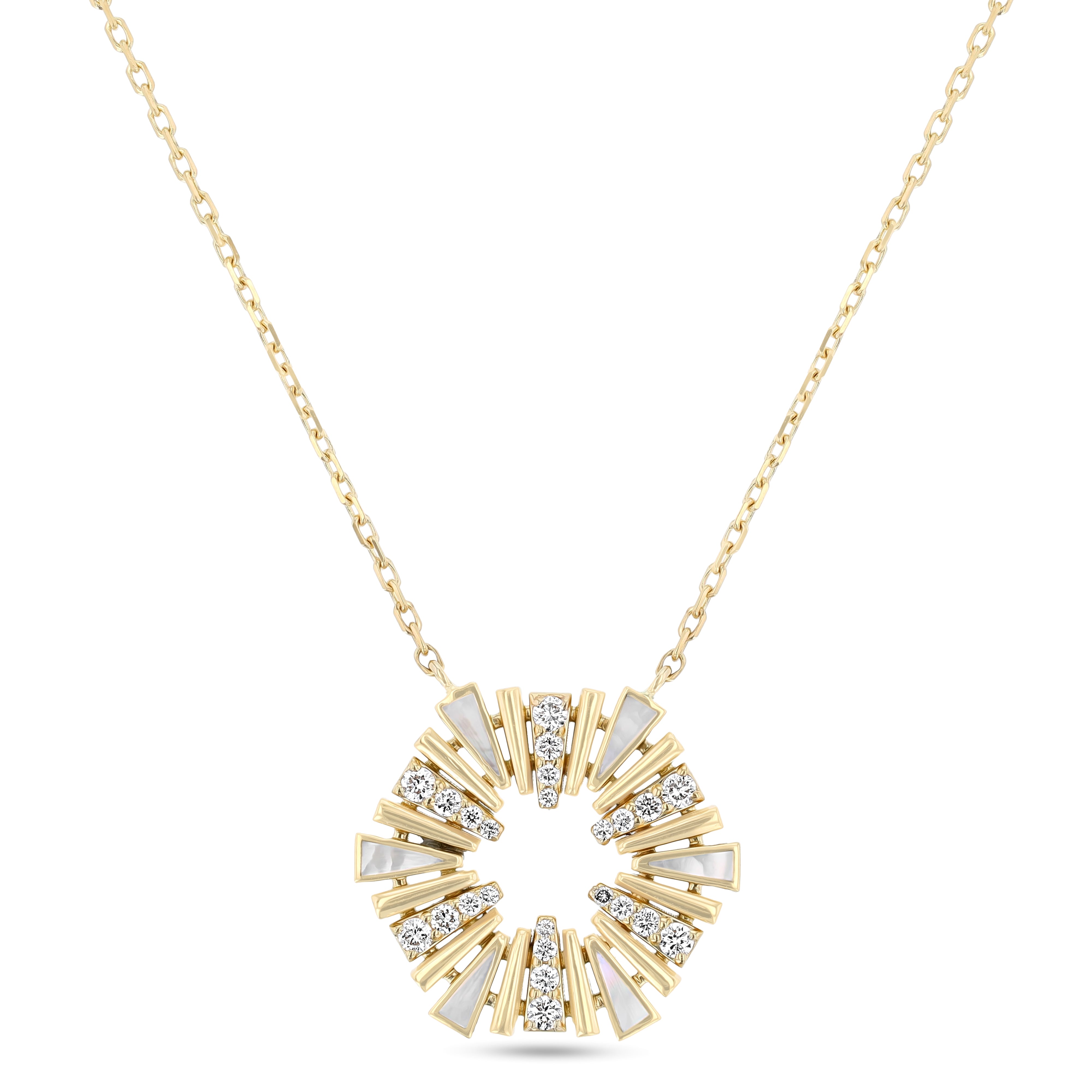Al Fajr Mini Pendant#Gold_Yellow Gold