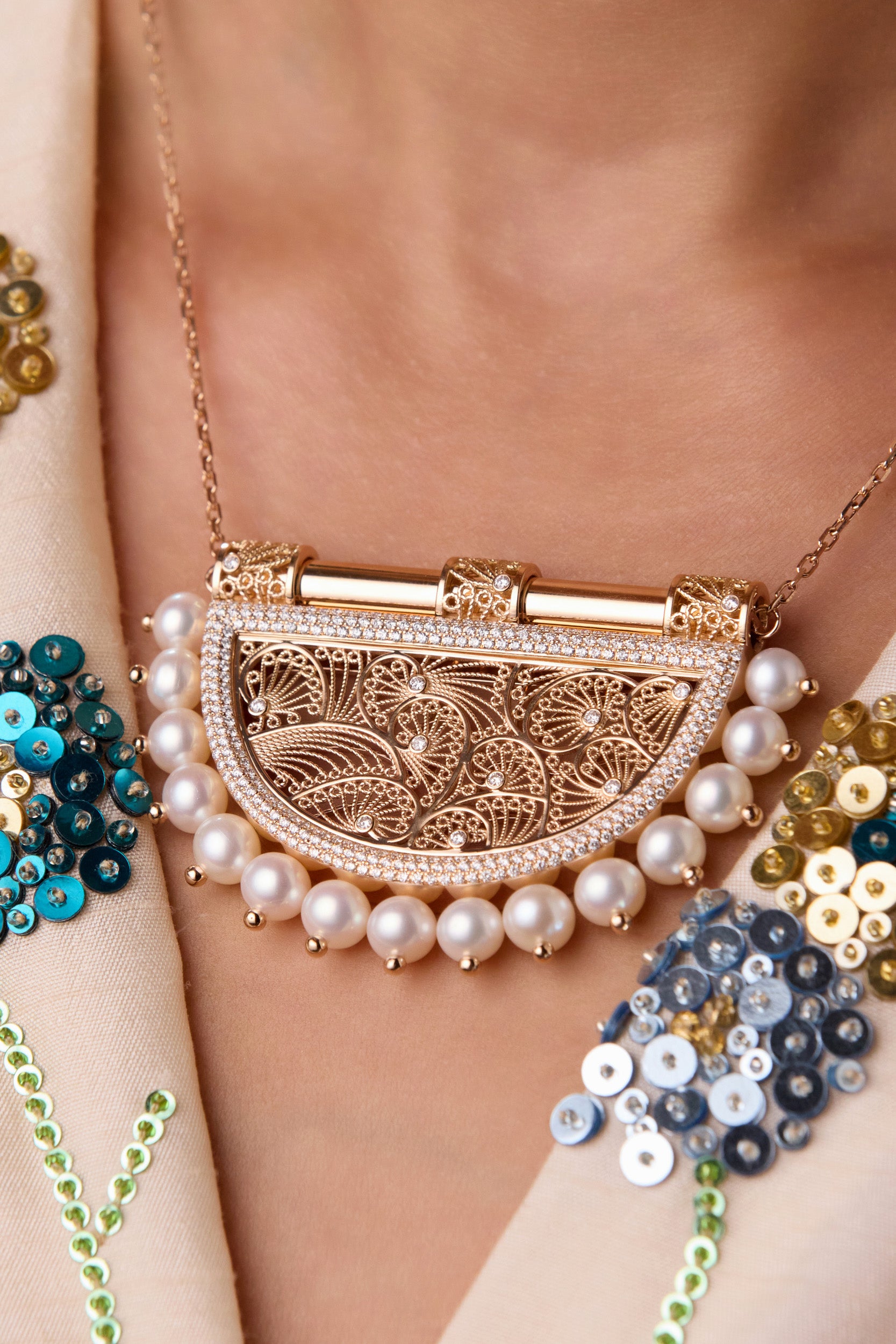 Heritage Al Mona Large Necklace