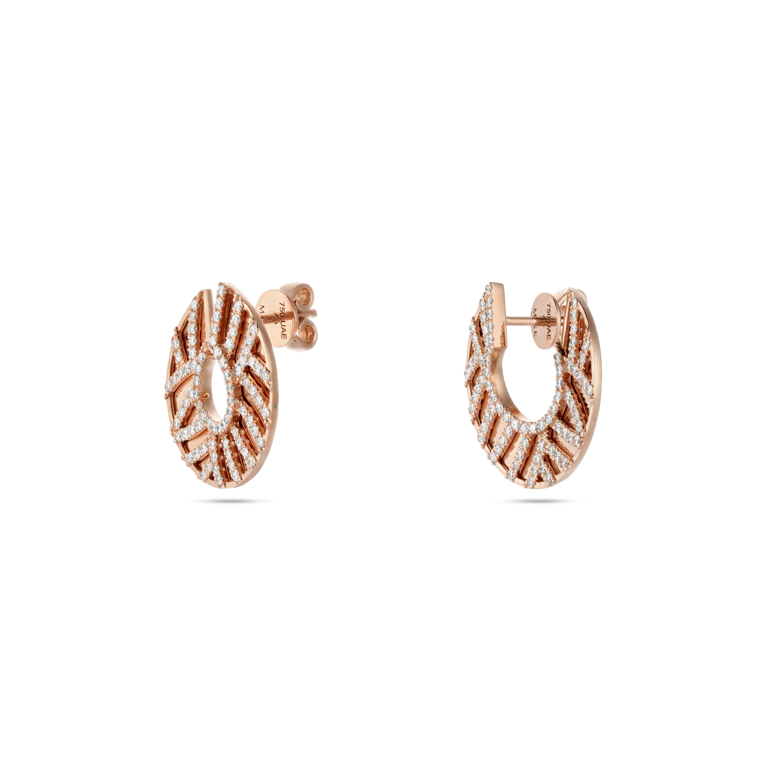 Palm Hoop Earrings