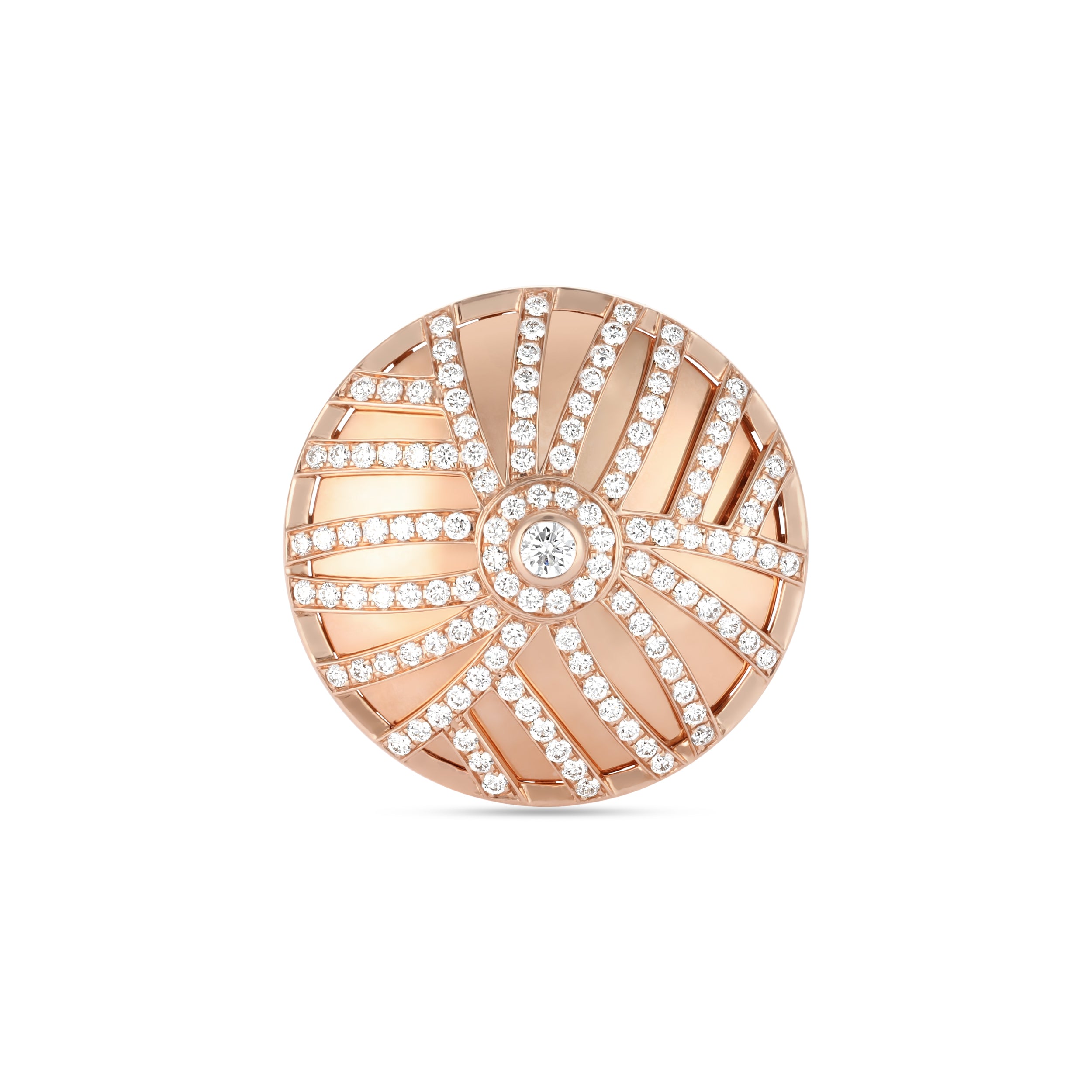 Palm Large Round Ring