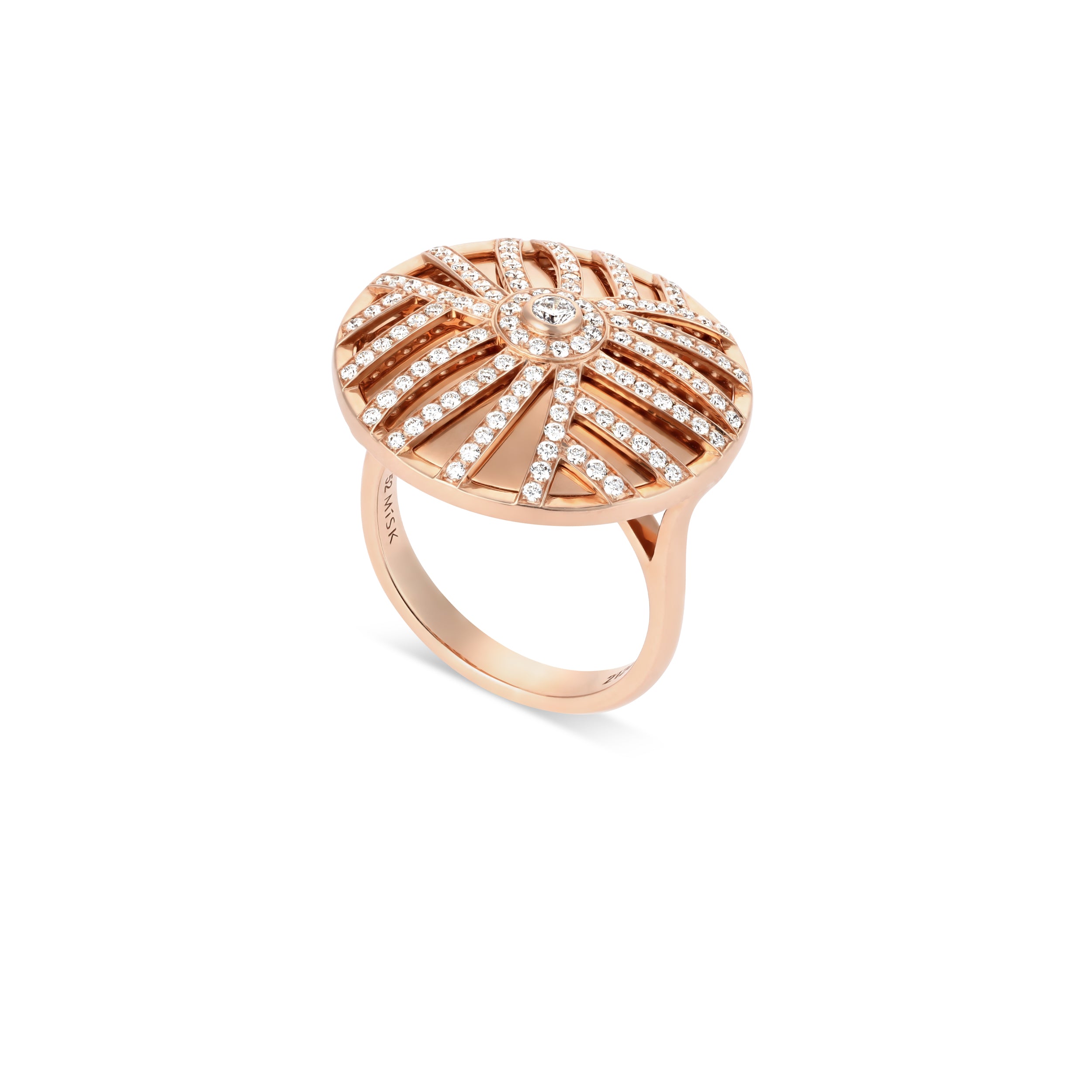 Palm Large Round Ring