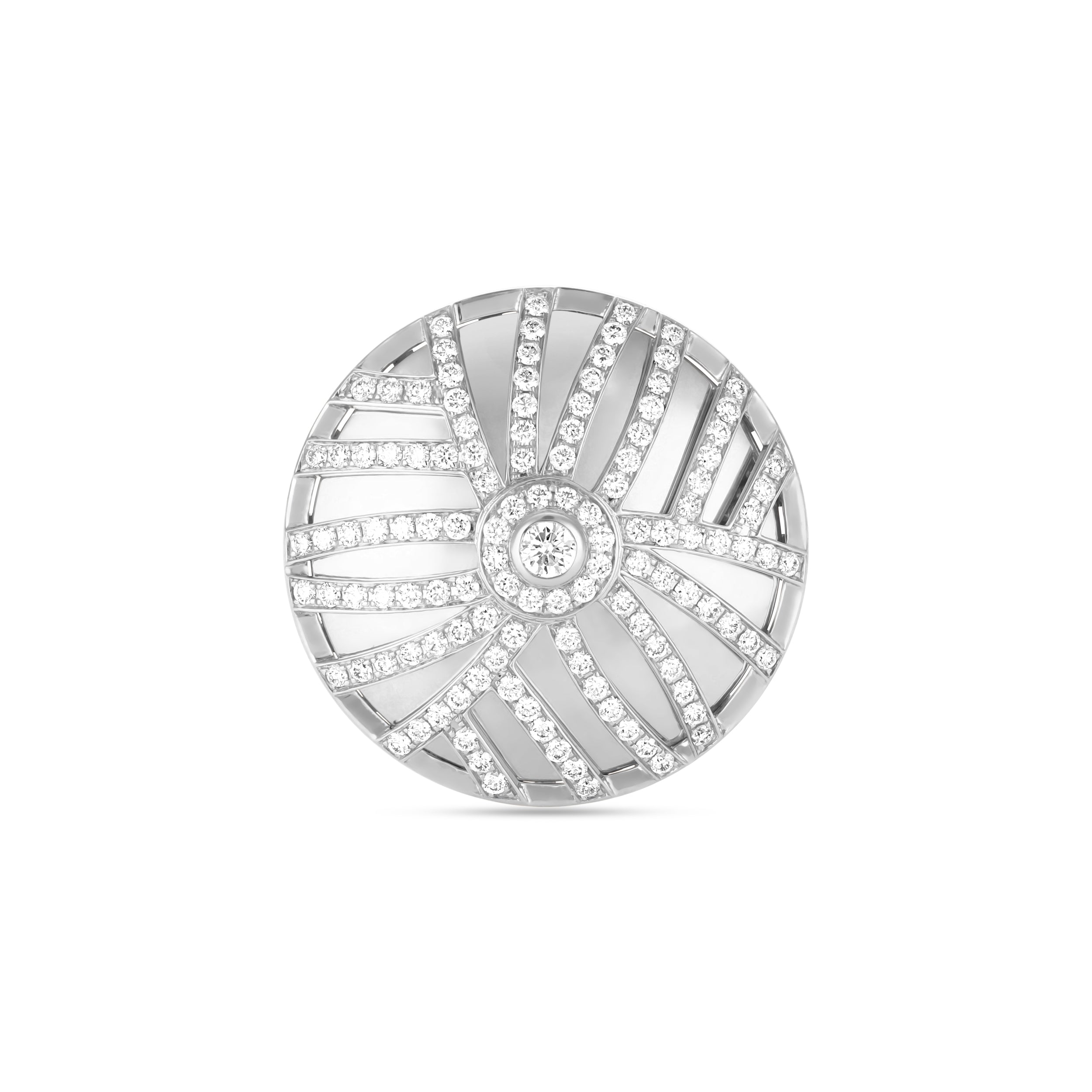 Palm Large Round Ring