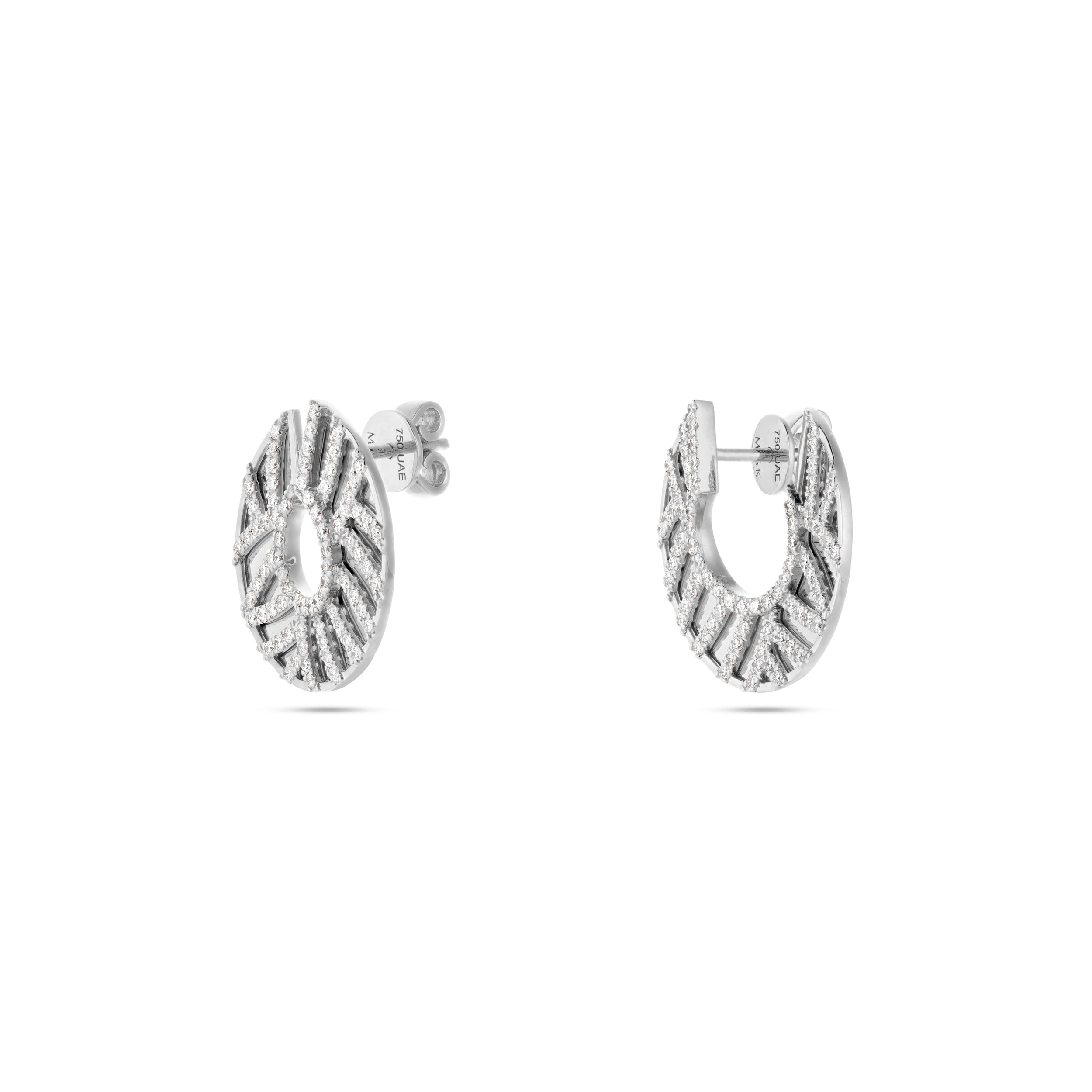 Palm Hoop Earrings
