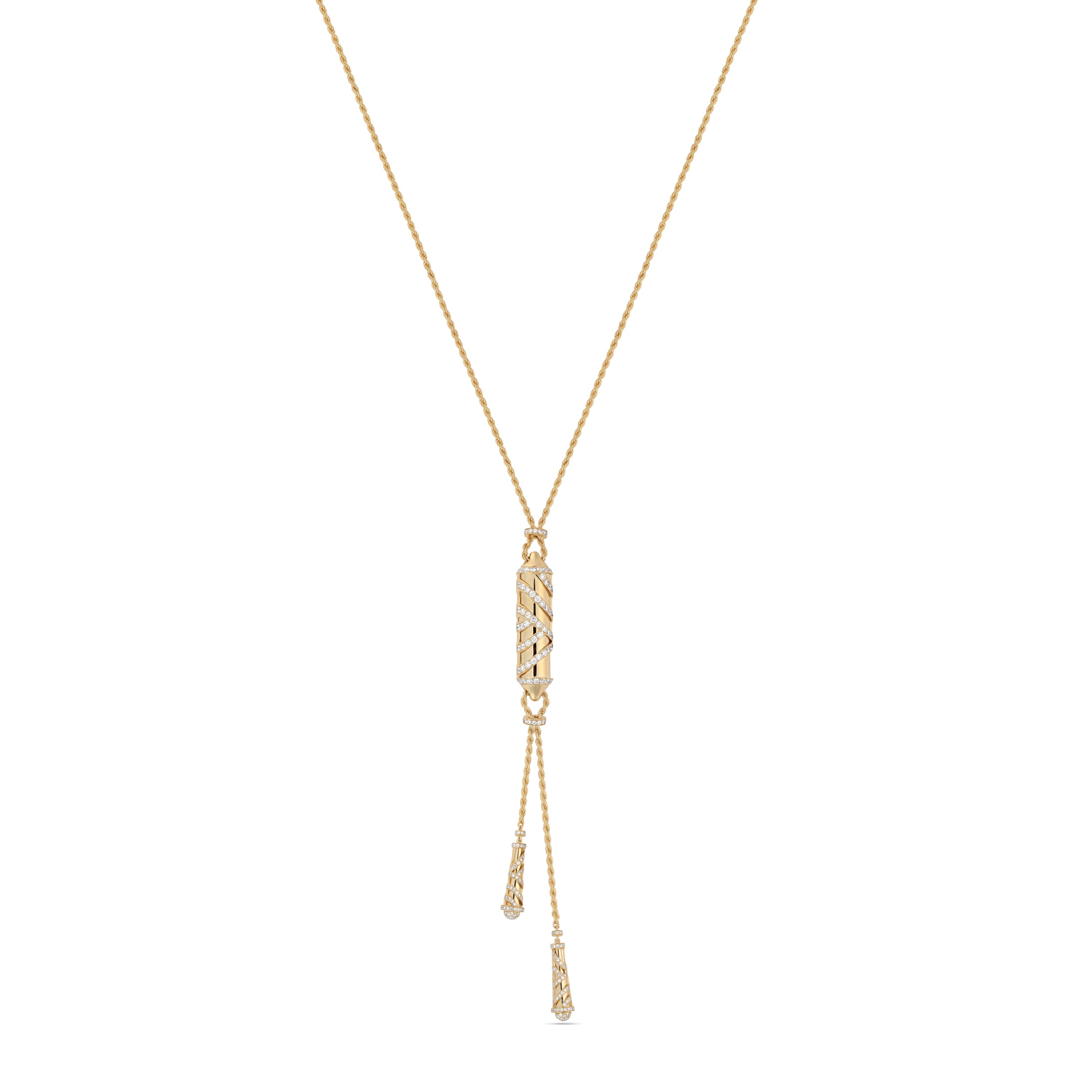 Palm Long Necklace