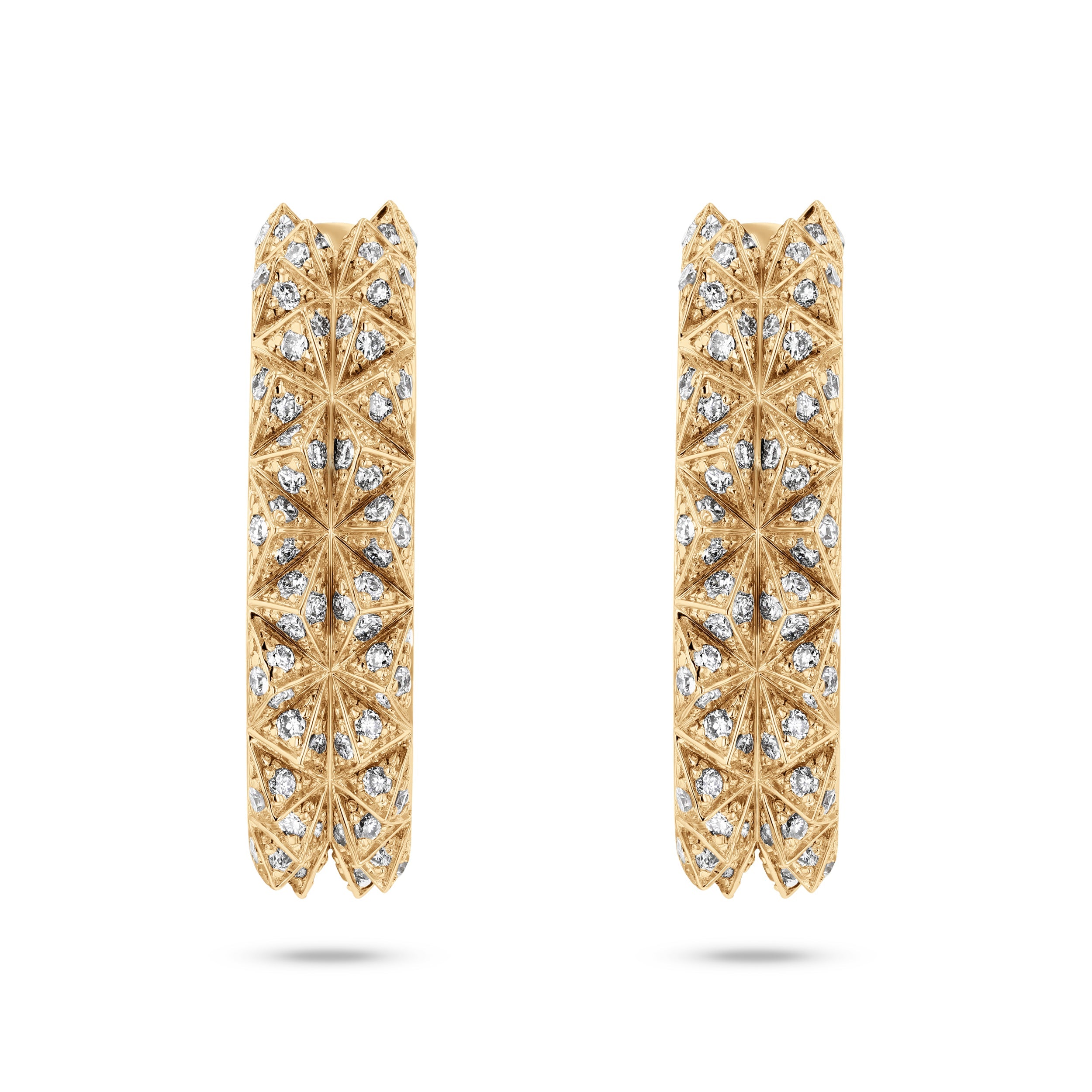 Tilal Diamond Hoop Earrings