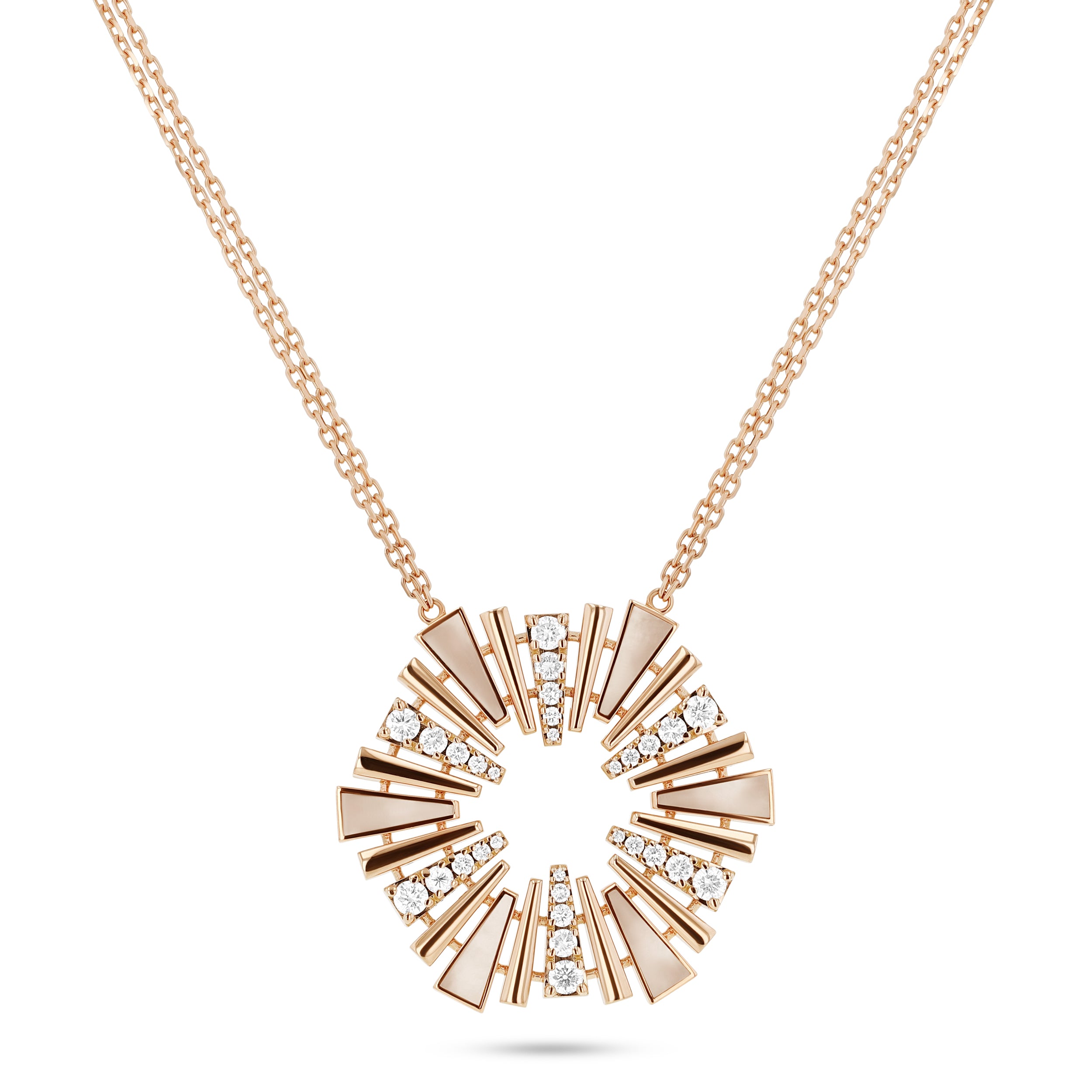 Al Fajr Medium Pendant Rose Gold