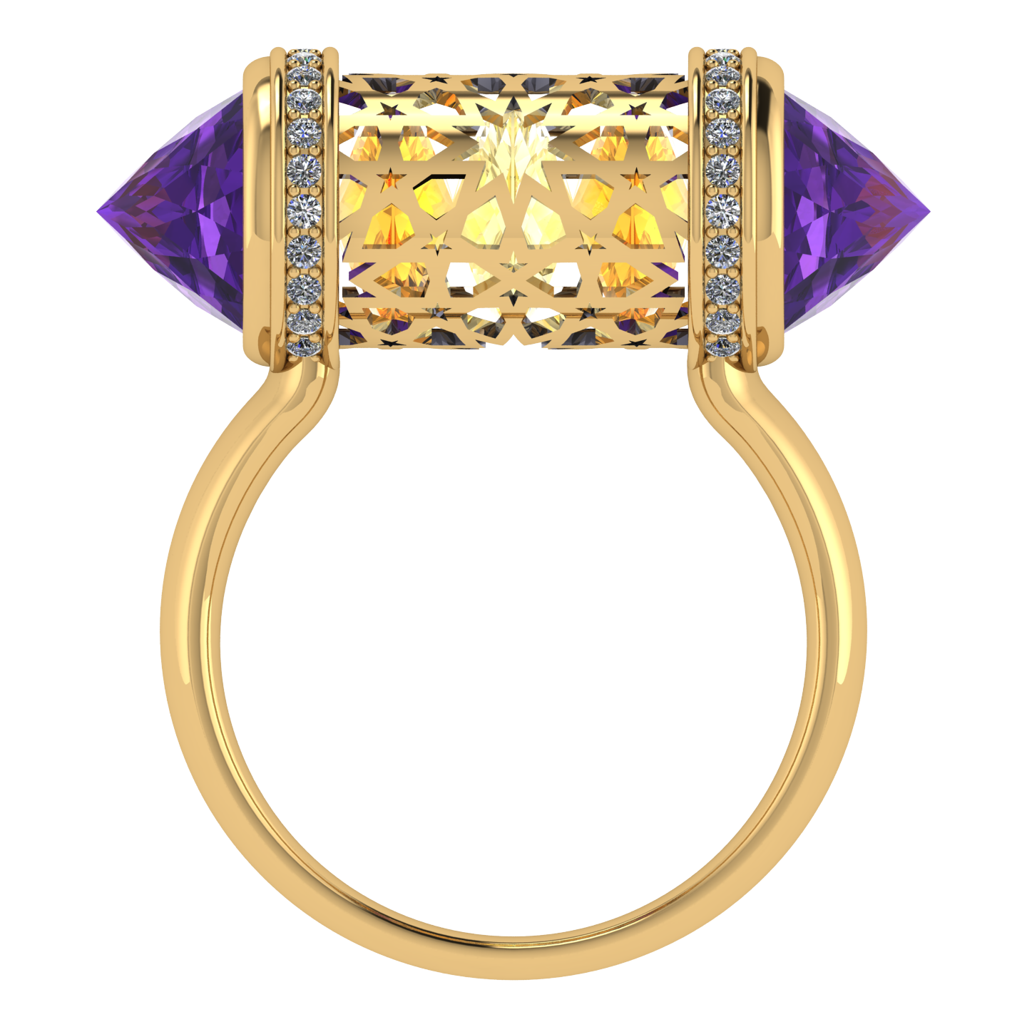 Minara Amethyst Ring