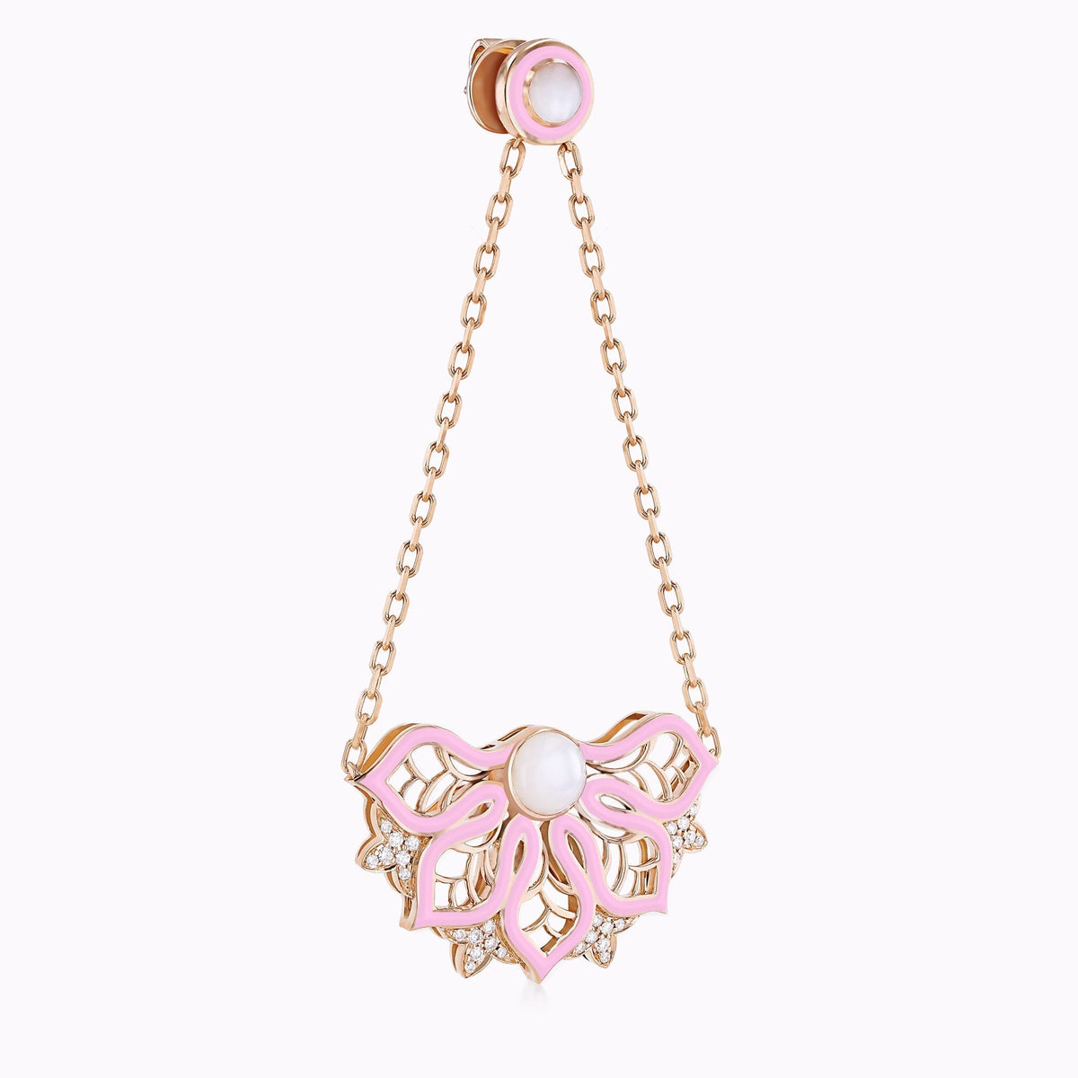AURA Rise Earrings Medium#Gold_Rose Gold