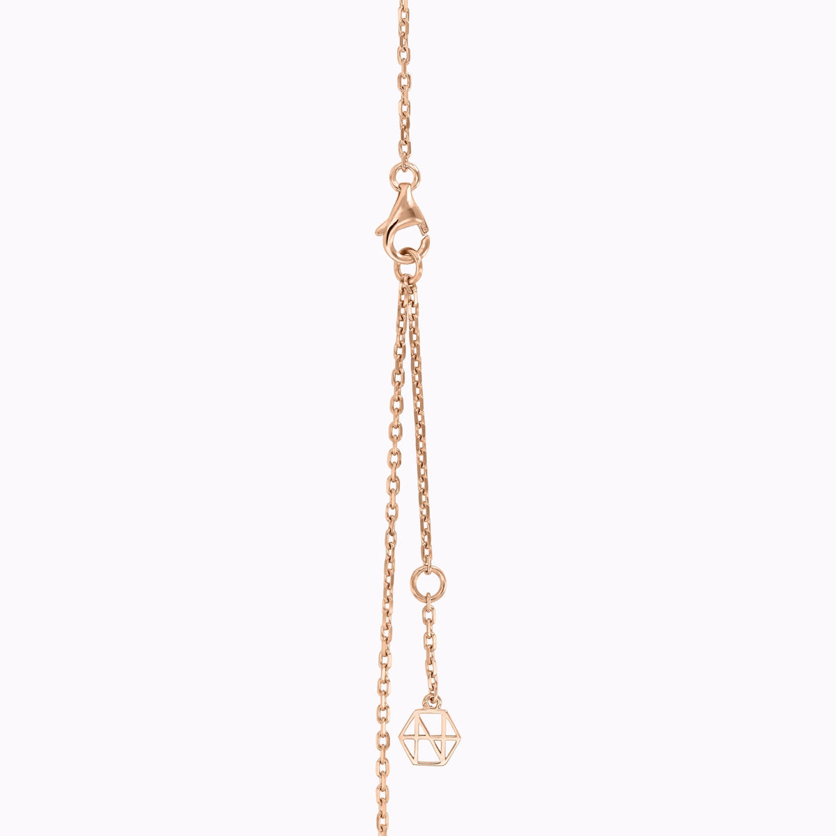 AURA Rise Necklace Medium#Gold_Rose Gold