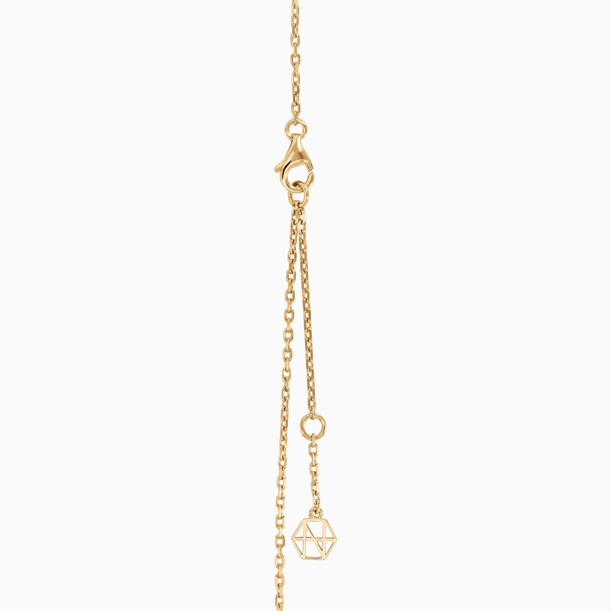 AURA Bloom Necklace Small#Gold_Yellow Gold