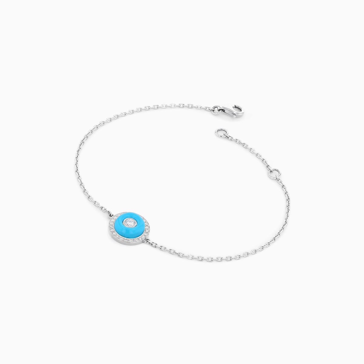 BOHO Earth Bracelet Small#Gold_White Gold