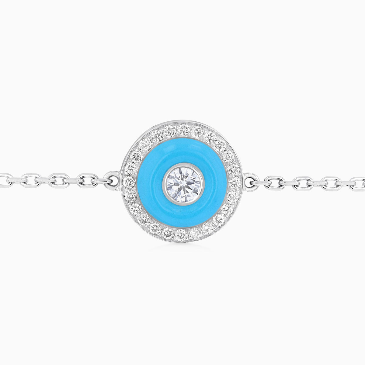 BOHO Earth Bracelet Small#Gold_White Gold