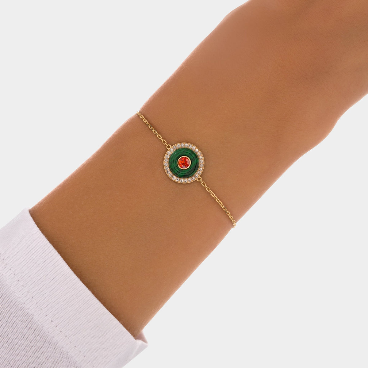 BOHO Earth Bracelet Medium#Gold_Yellow Gold