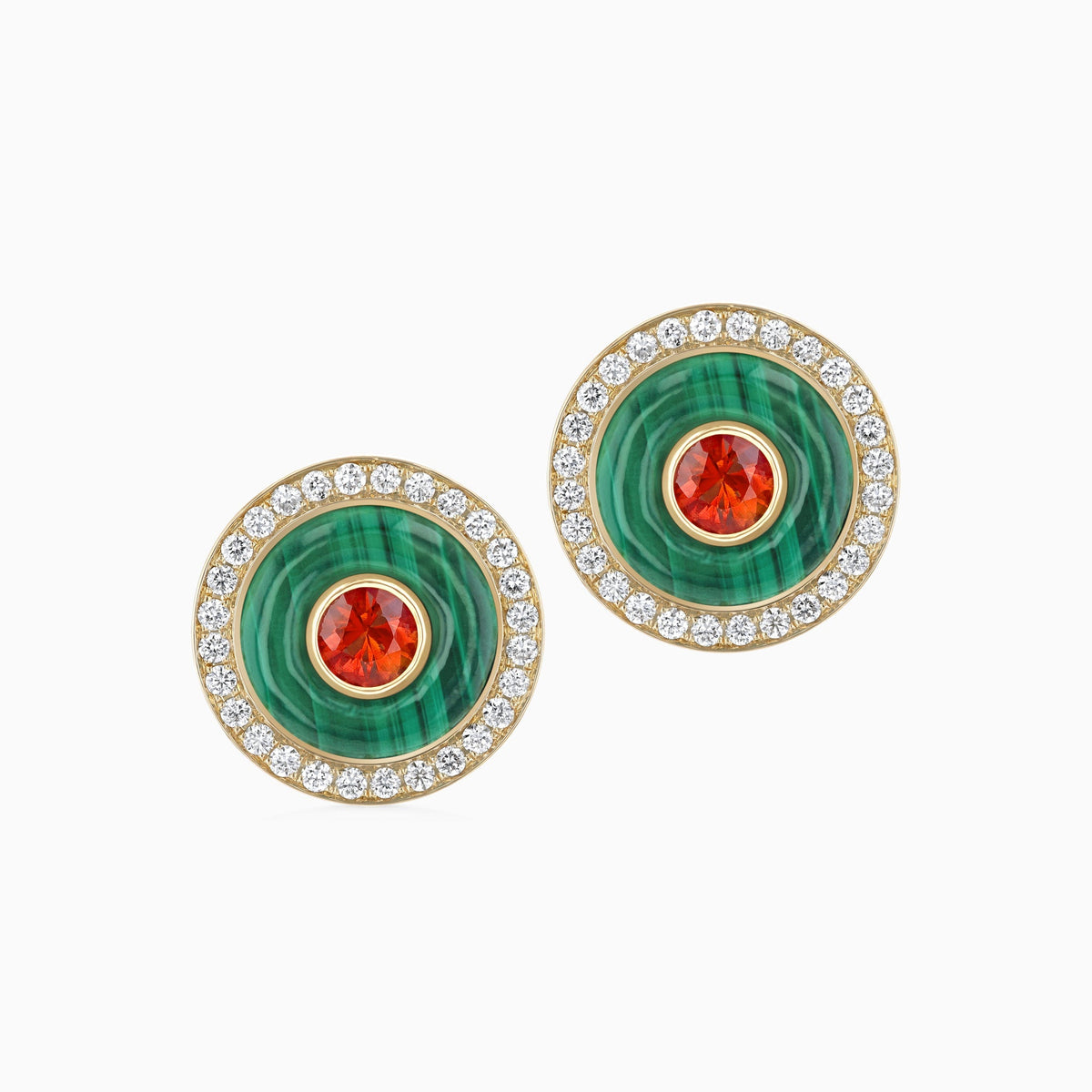 BOHO Earth Earrings Medium#Gold_Yellow Gold