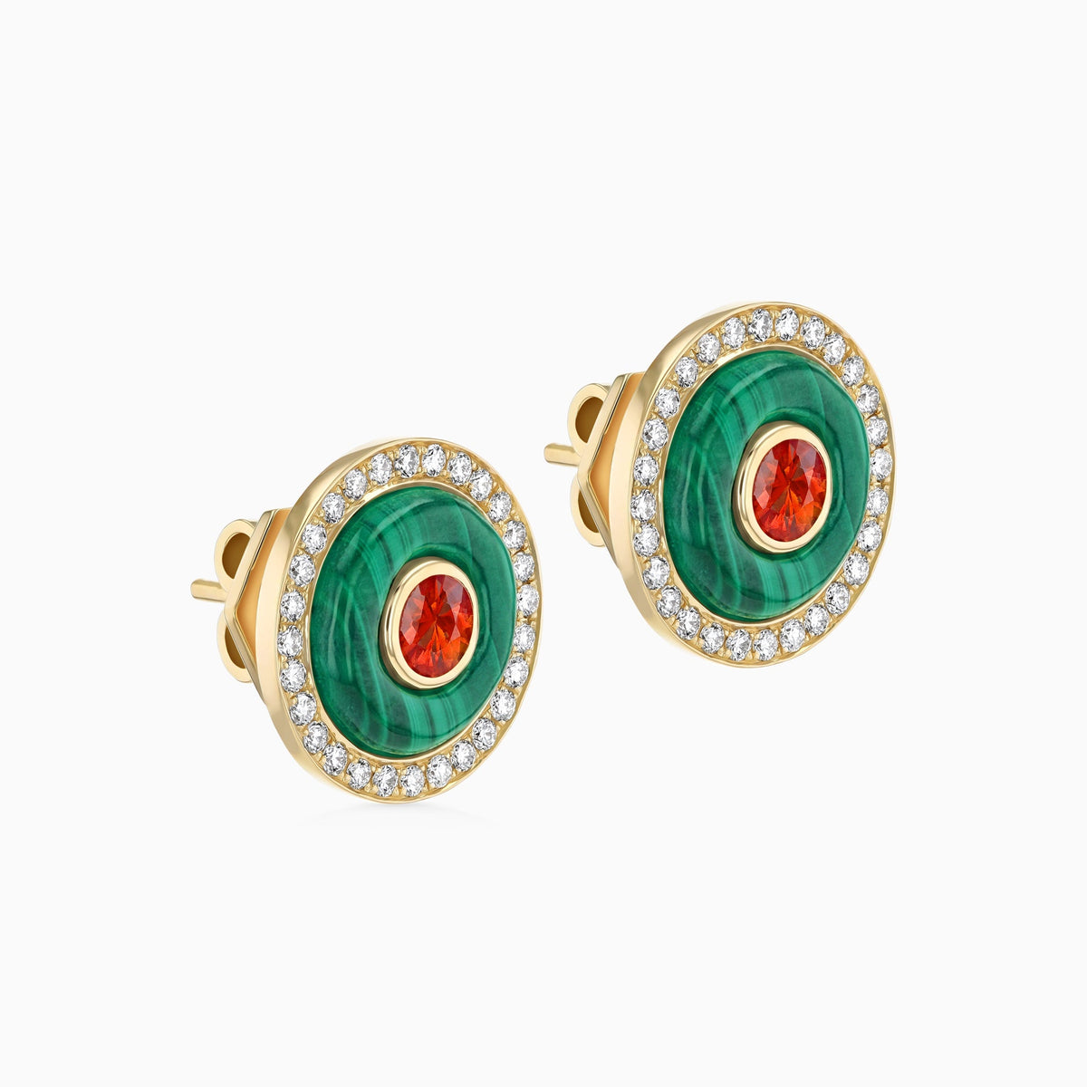 BOHO Earth Earrings Medium#Gold_Yellow Gold