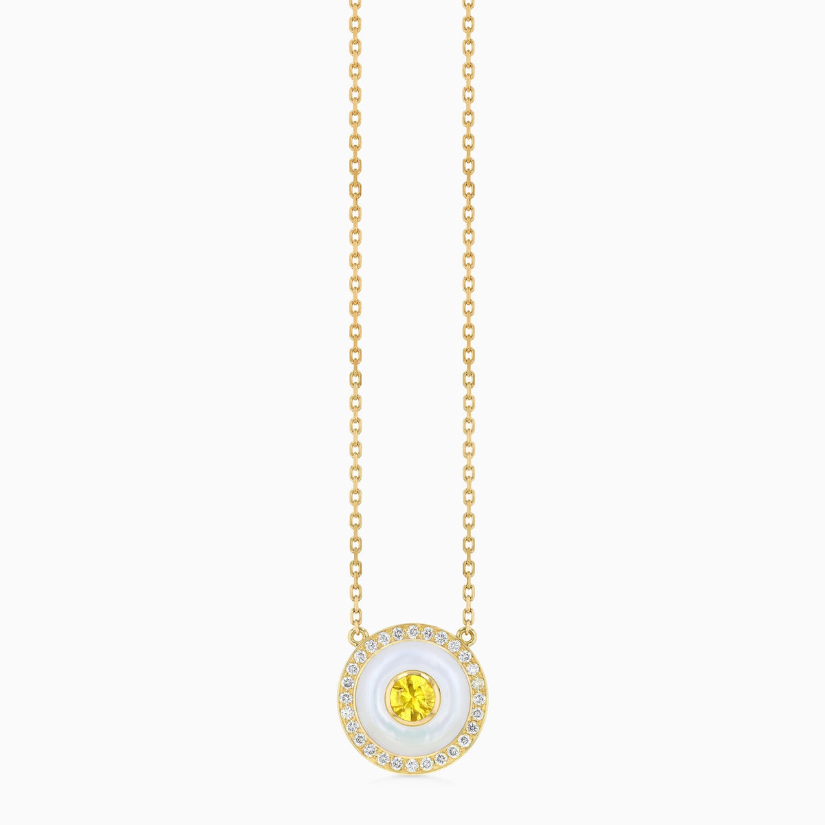 BOHO Earth Pendant Medium#Gold_Yellow Gold
