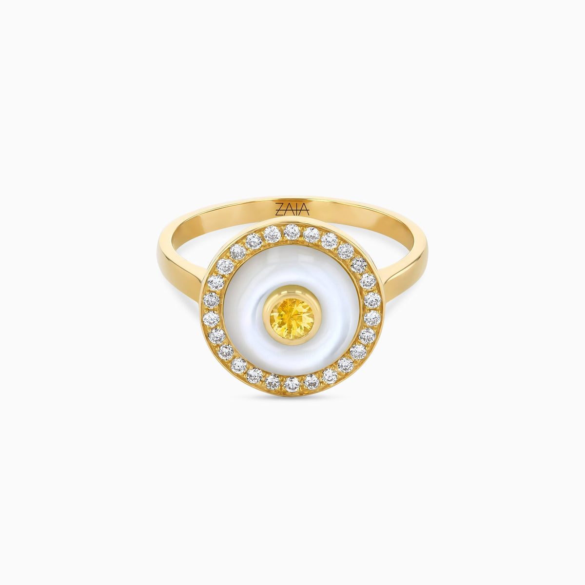 BOHO Earth Ring Small#Gold_Yellow Gold