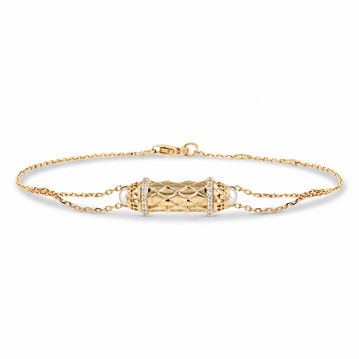 Harmony Micro Boarder Diamond Bracelet