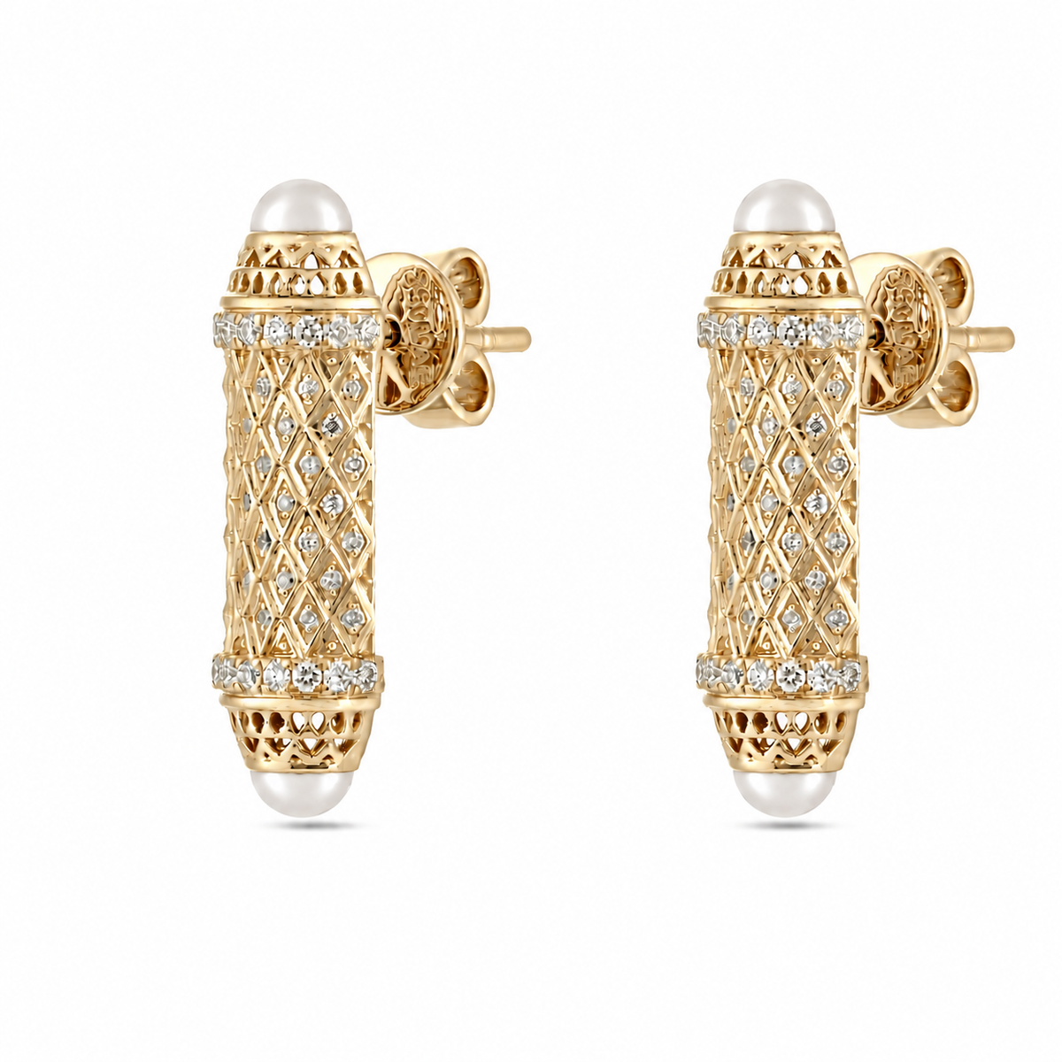 Harmony Micro Full Diamond Earrings