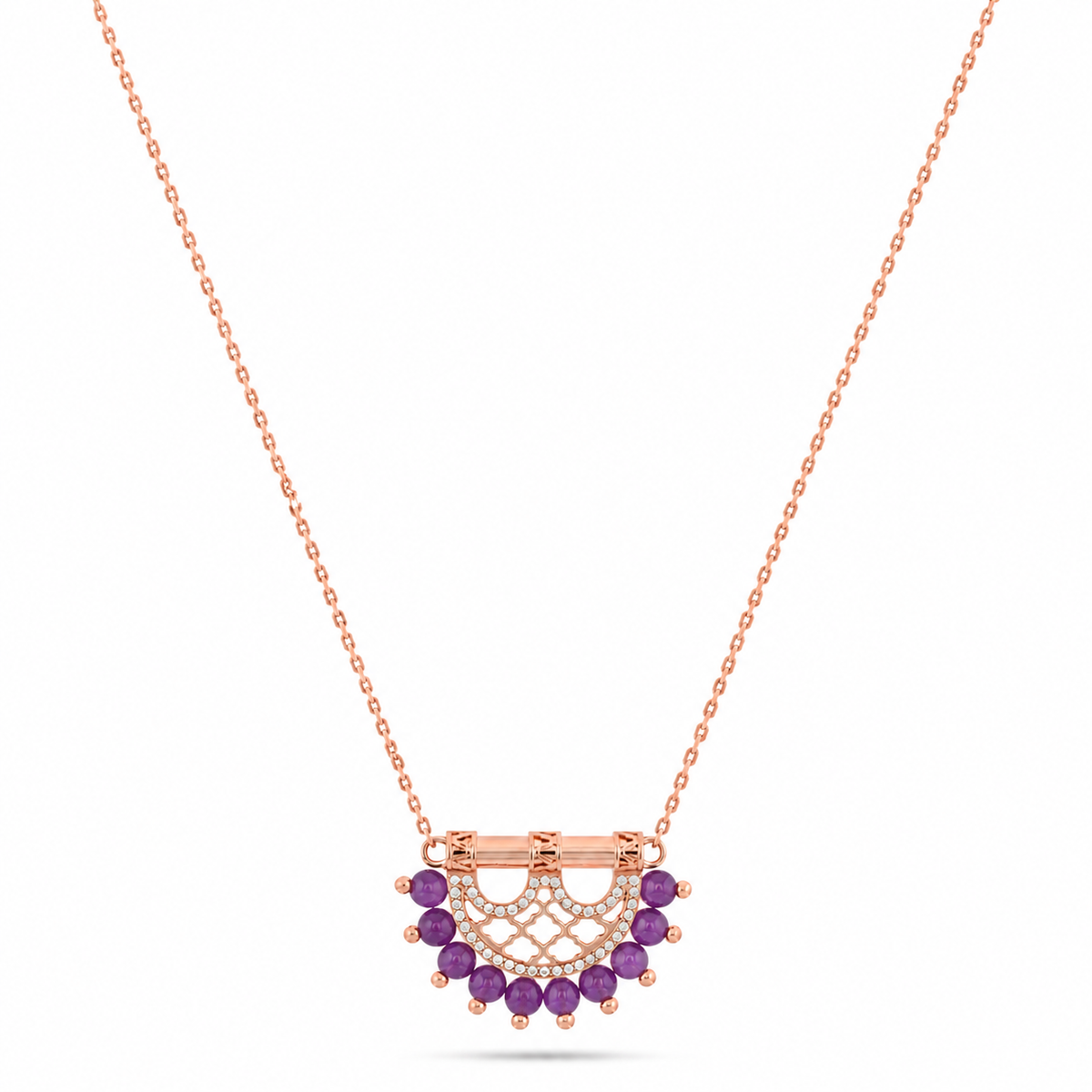 Heritage Mini2 Border Diamond Pendant