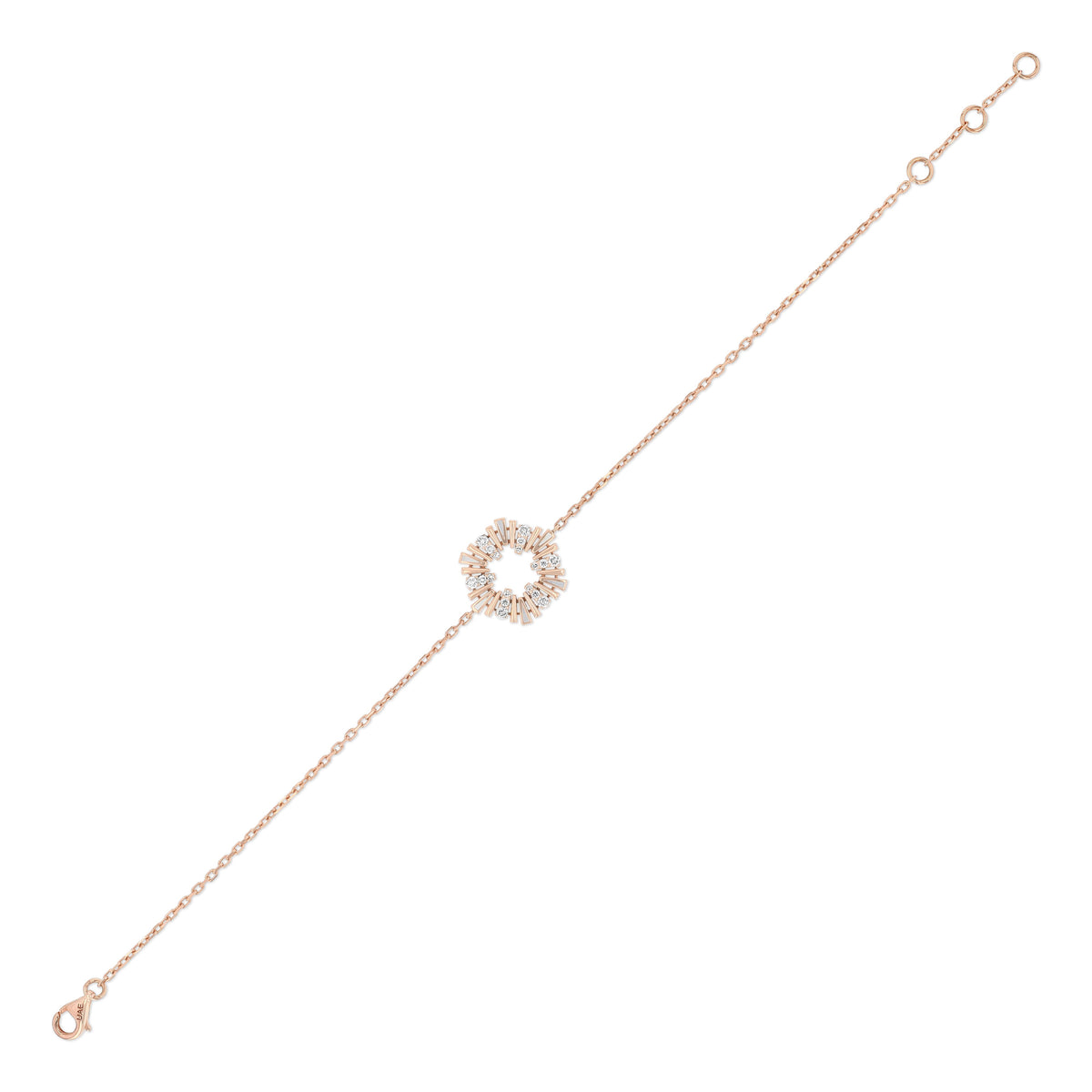 Al Fajr Shurooq Bracelet#Gold_Rose Gold
