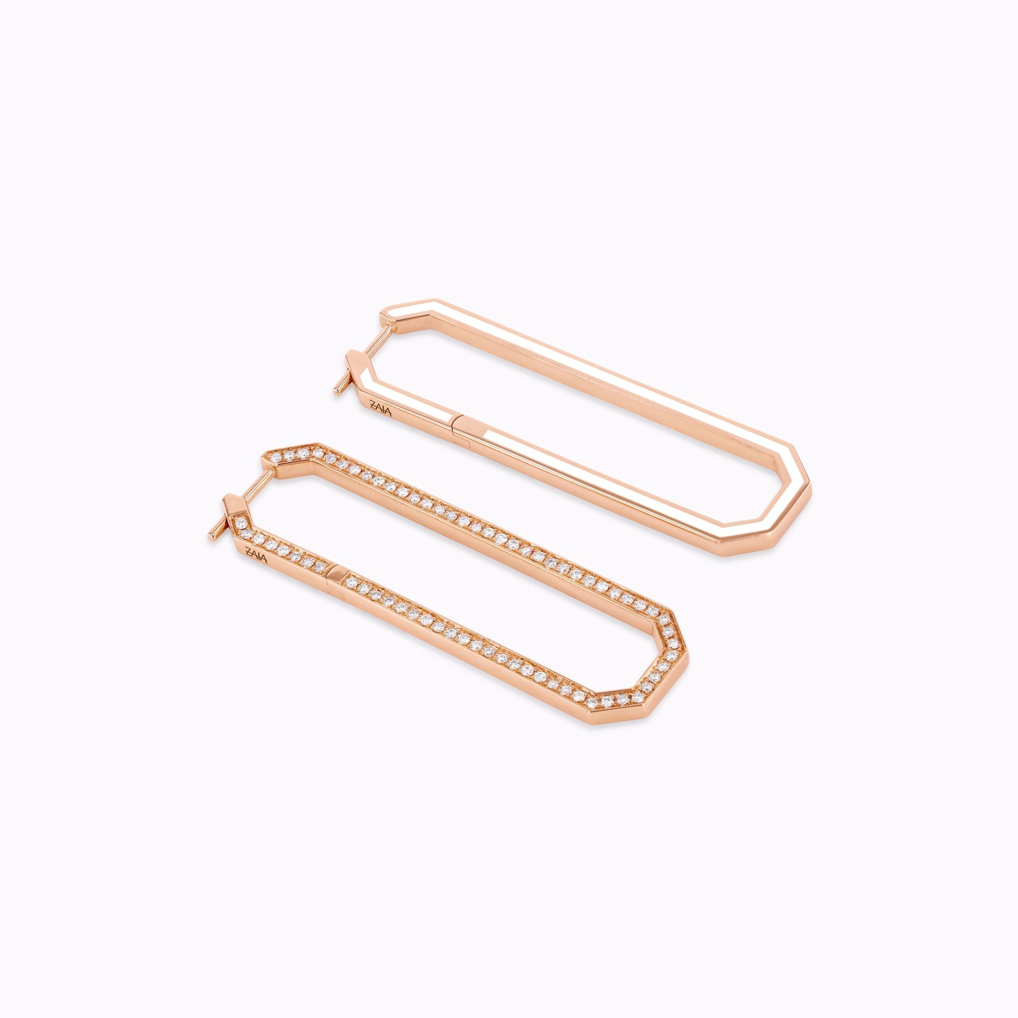 HEXA Chain Link Earrings Large