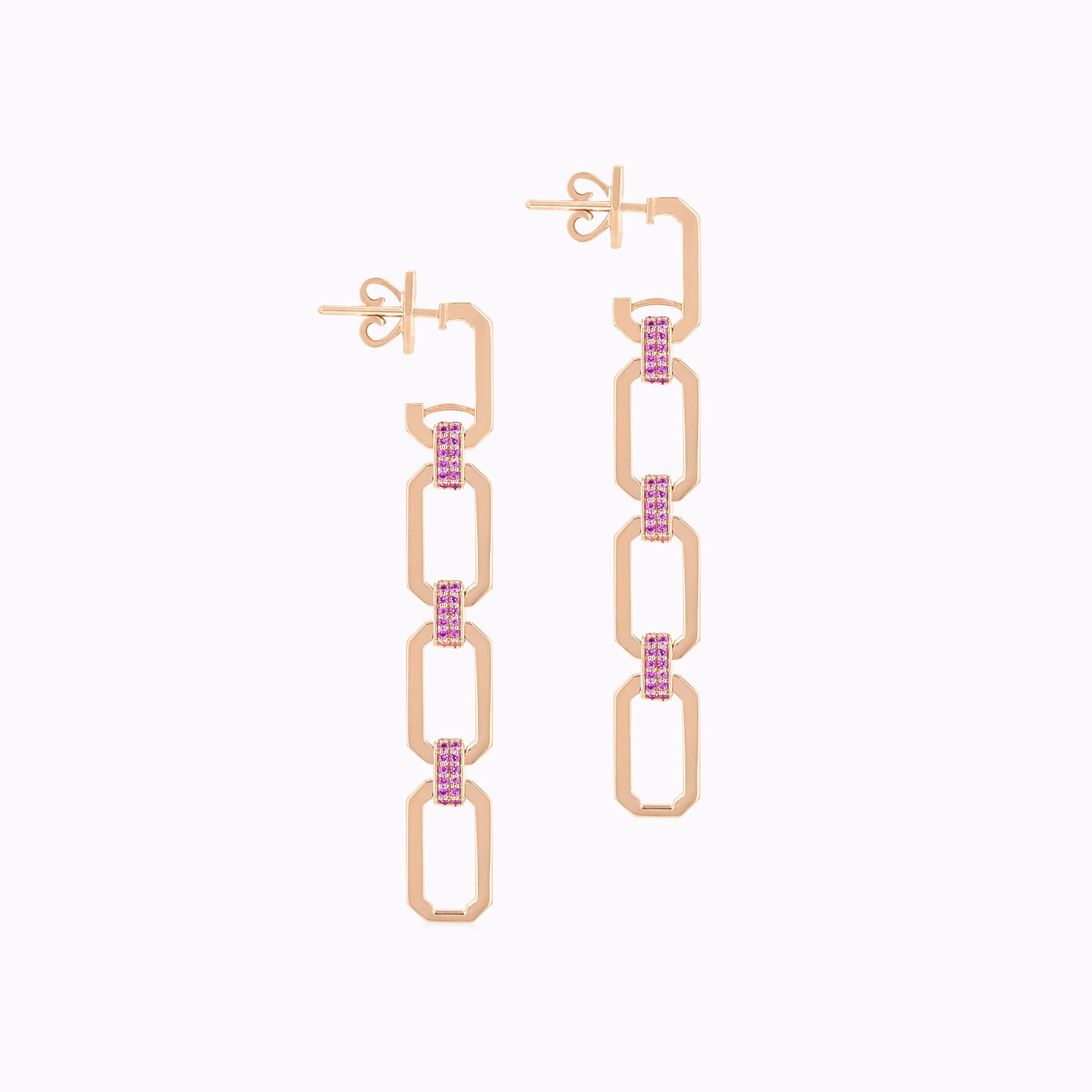 HEXA Chain Earrings