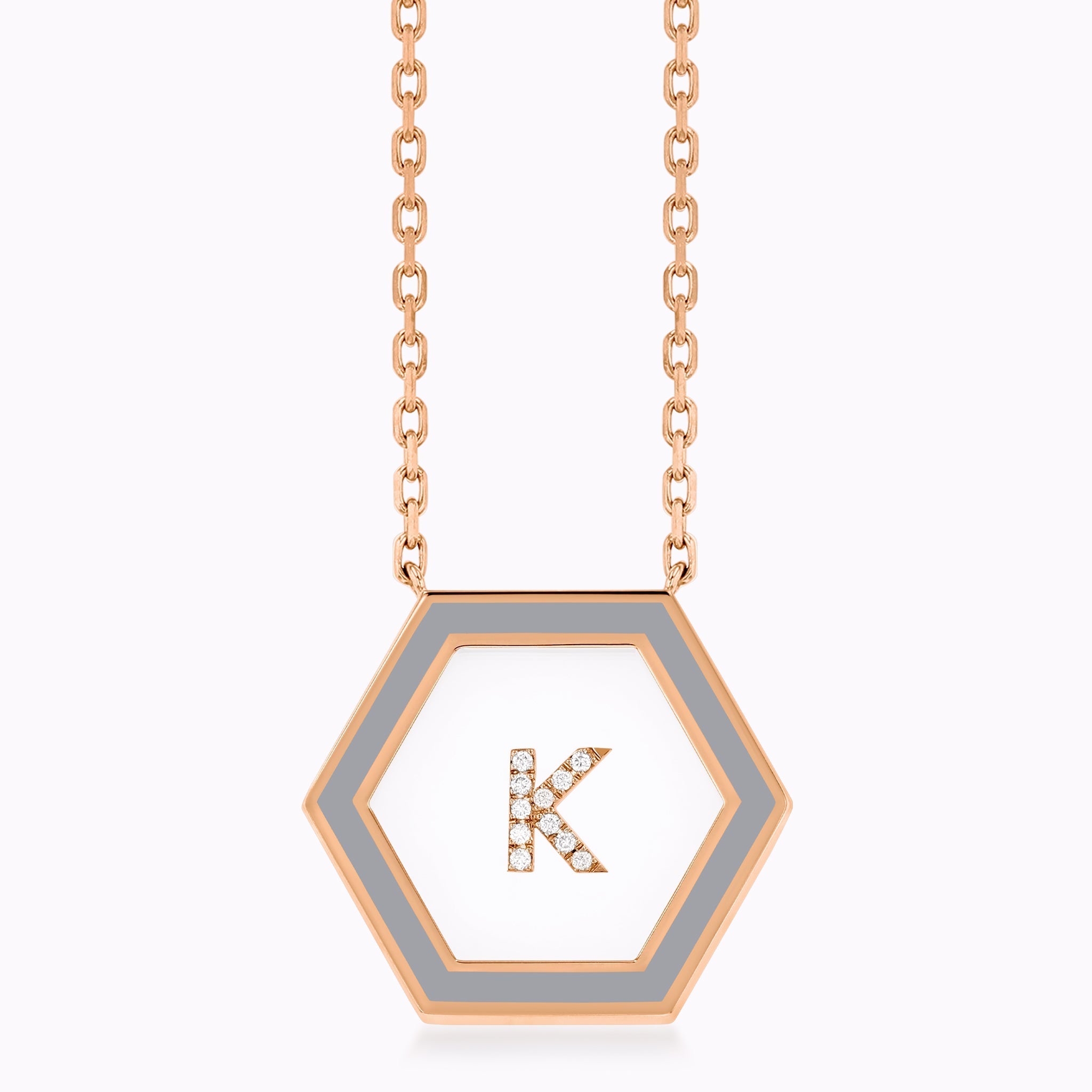 HEXA Letter K Necklace