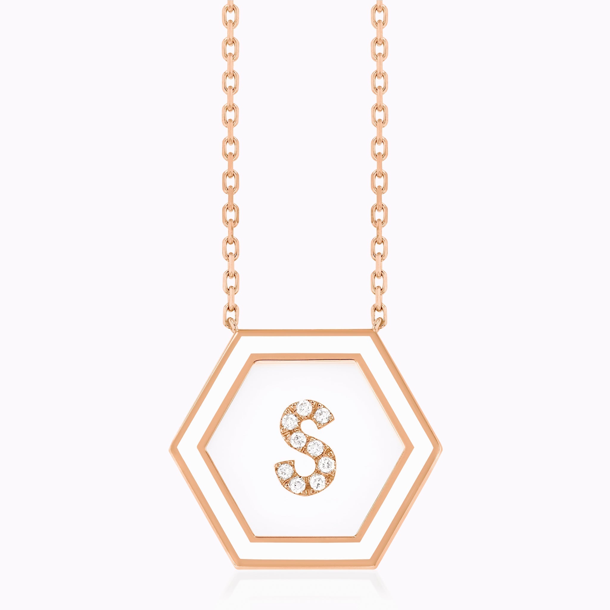 HEXA Letter S Necklace