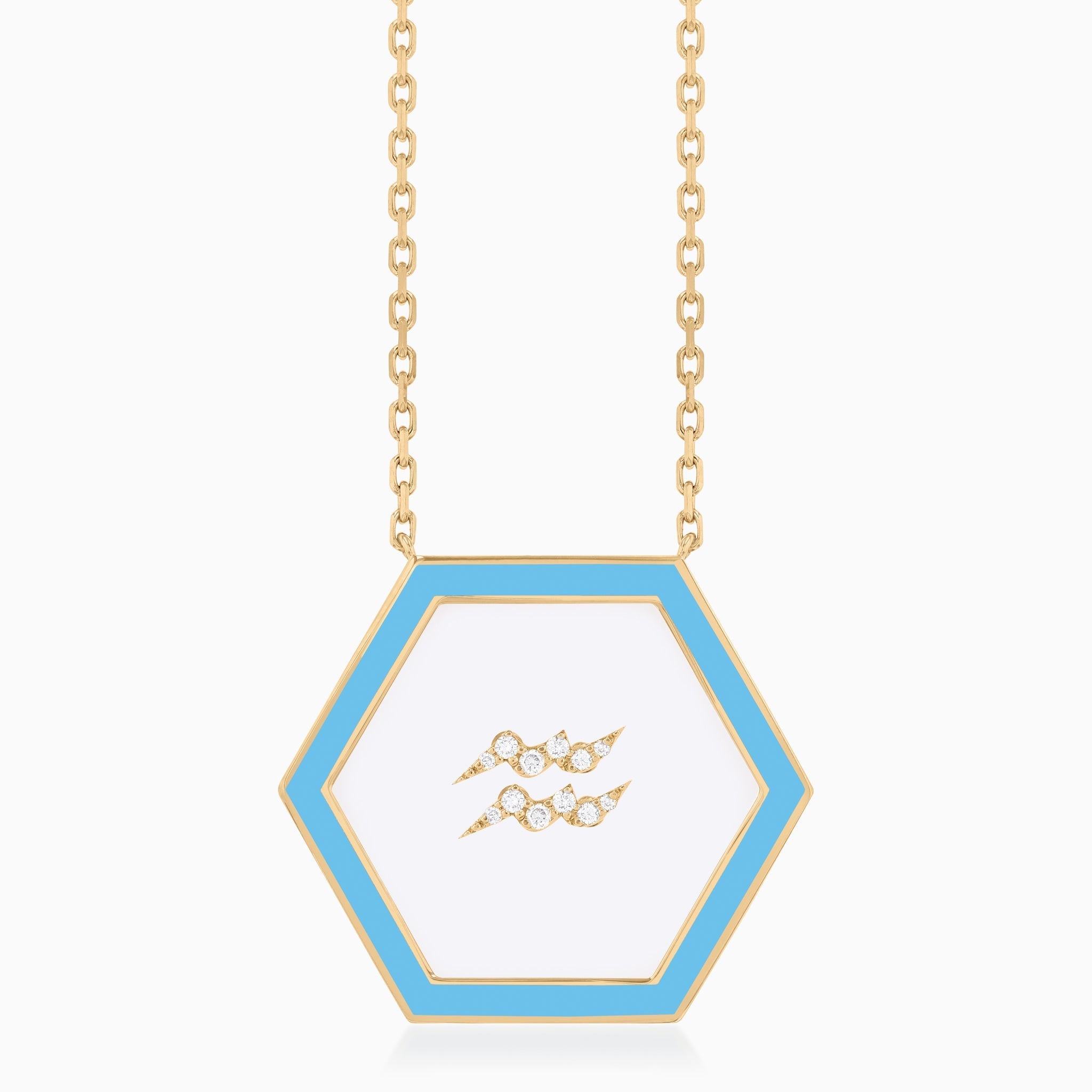 HEXA Zodiac Aquarius Necklace