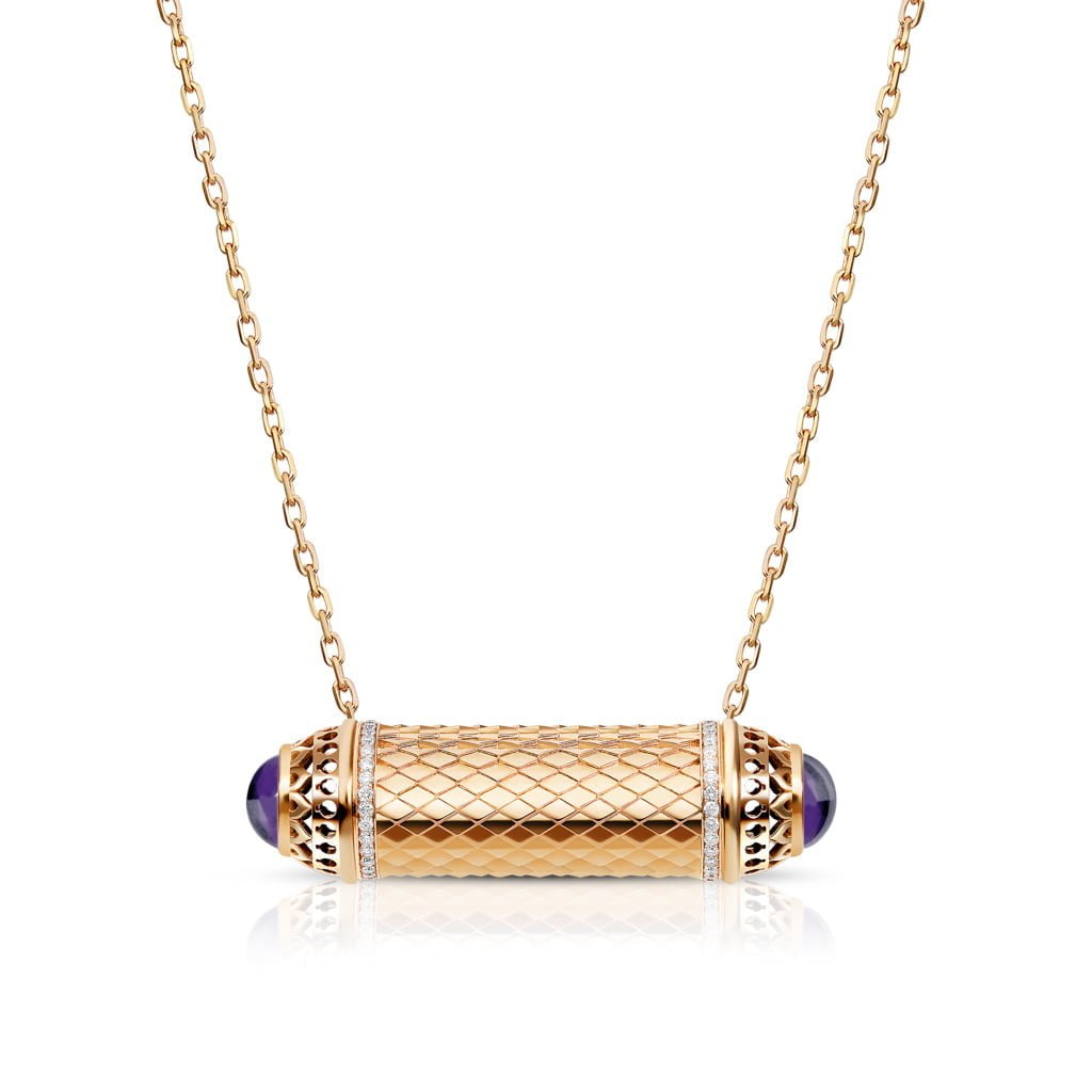 Harmony Large Pendant Border Diamond