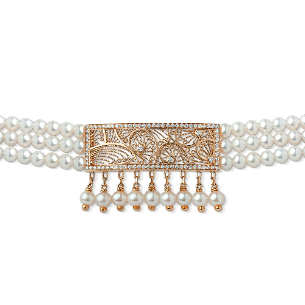 Al Mona Pearl Choker