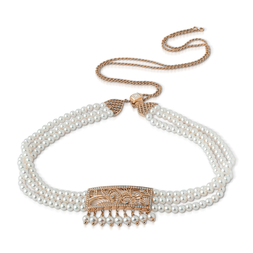 Al Mona Pearl Choker