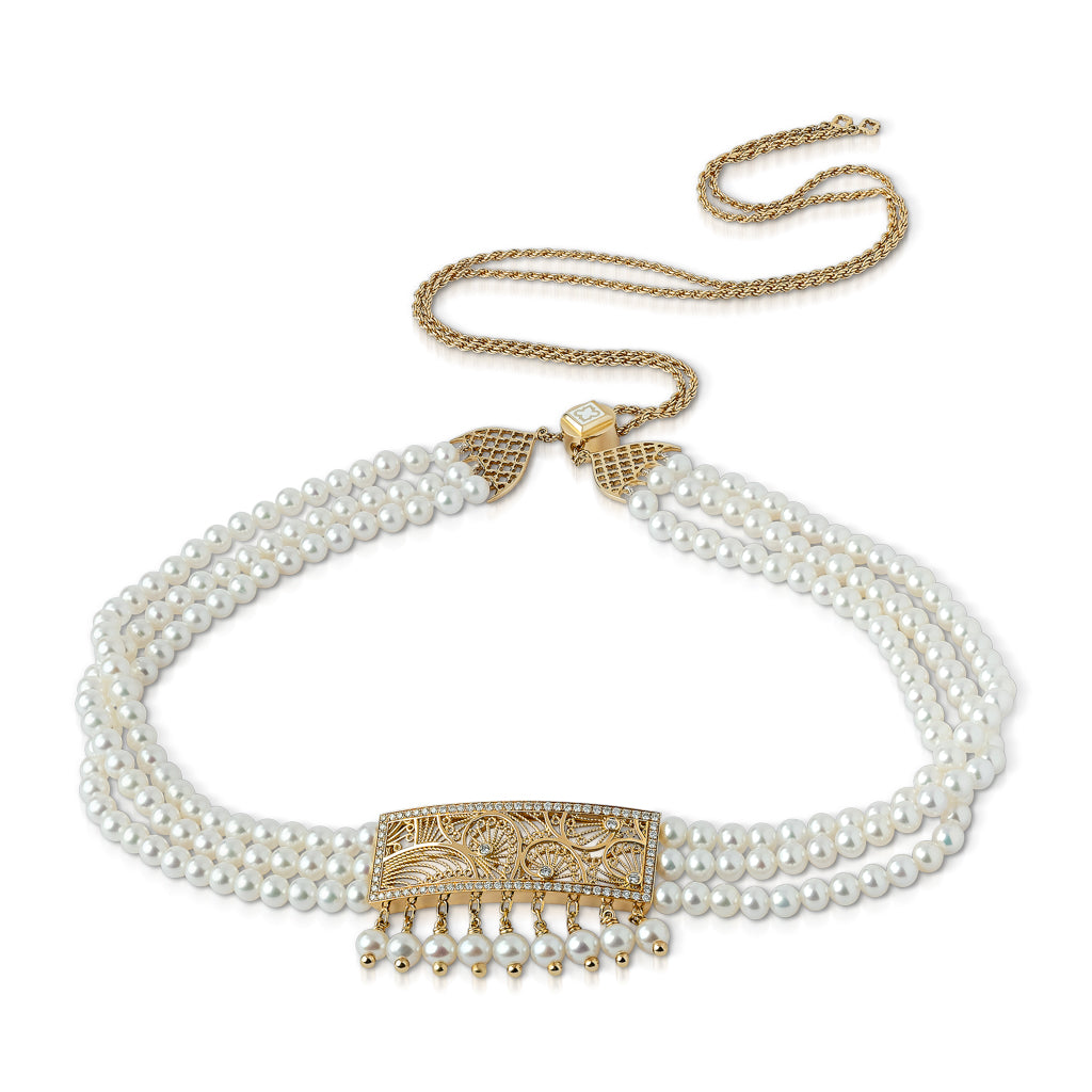Al Mona Pearl Choker