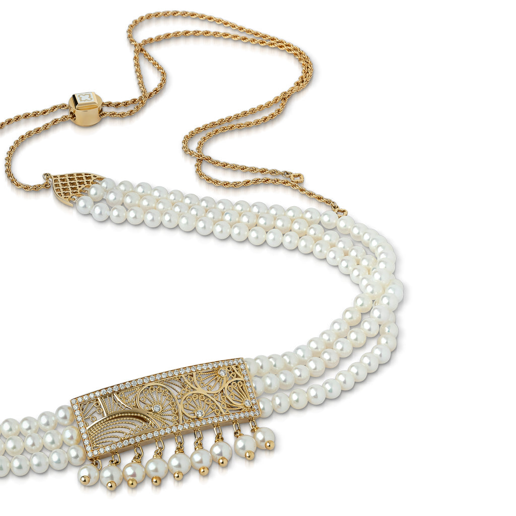 Al Mona Pearl Choker