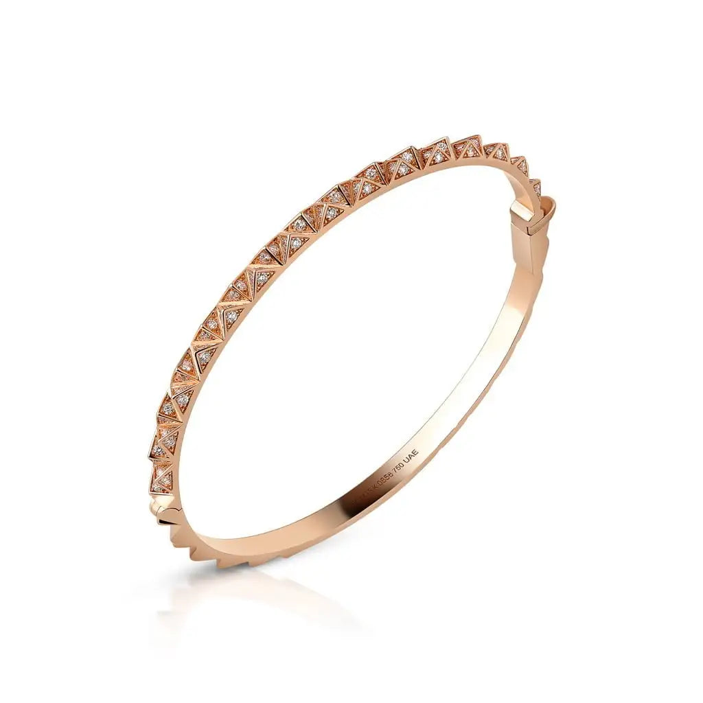 Tilal Slim Bangle#Gold_Rose Gold