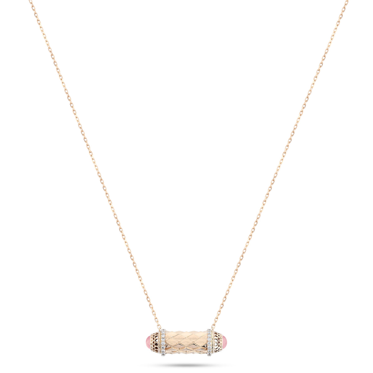 Harmony Micro Border Diamond Pendant