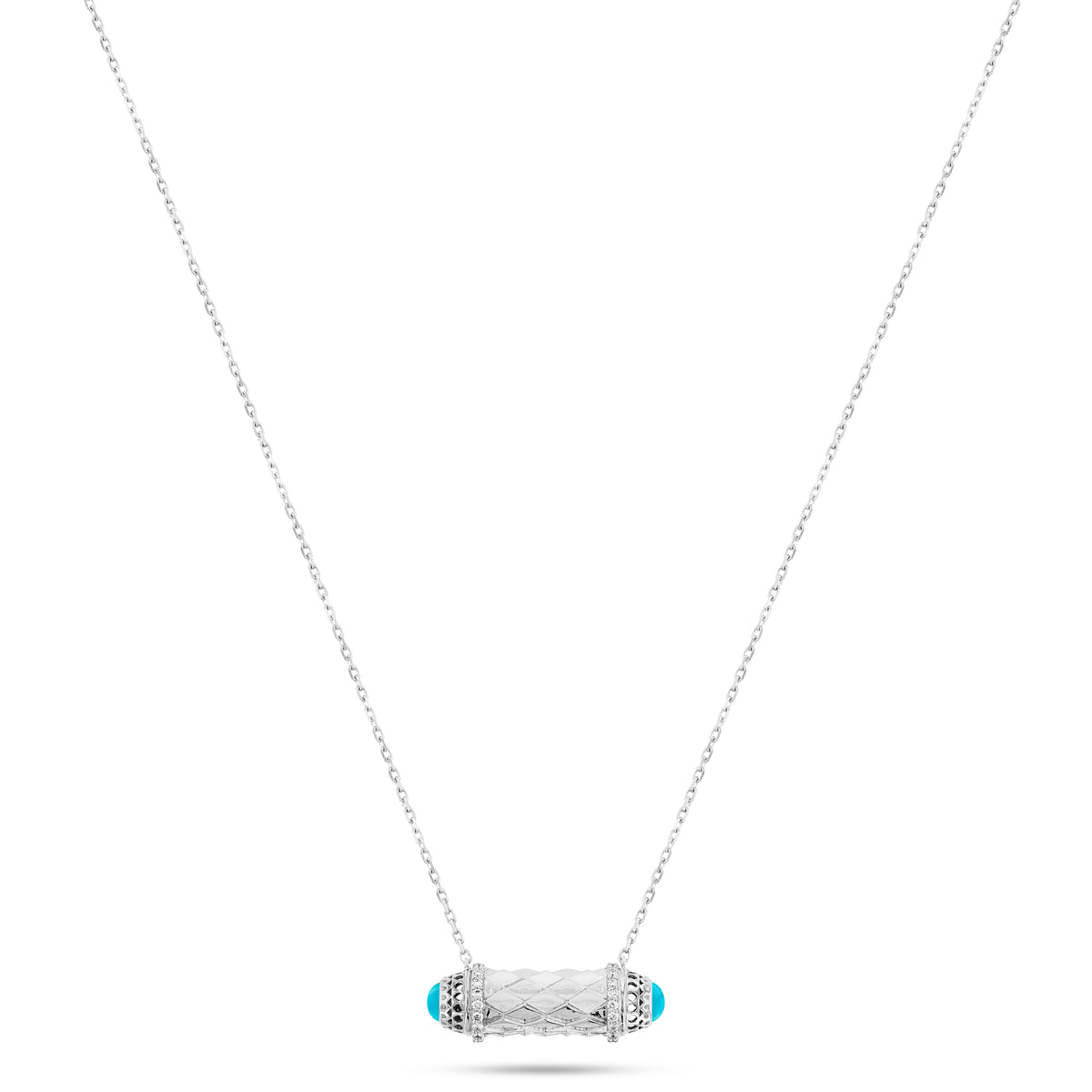 Harmony Micro Border Diamond Pendant
