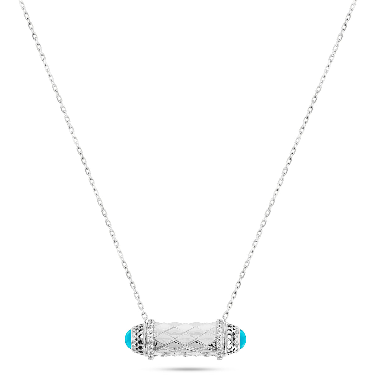 Harmony Micro Border Diamond Pendant