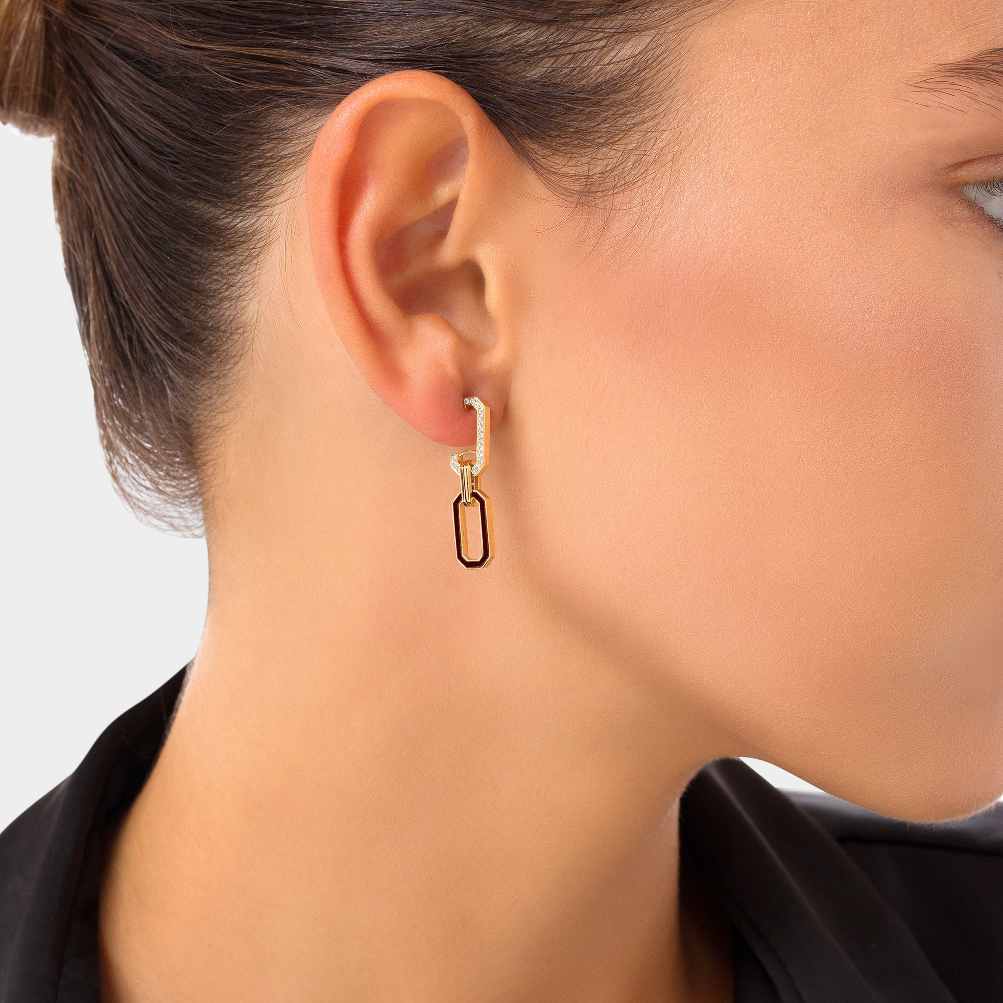 HEXA Chain Earrings