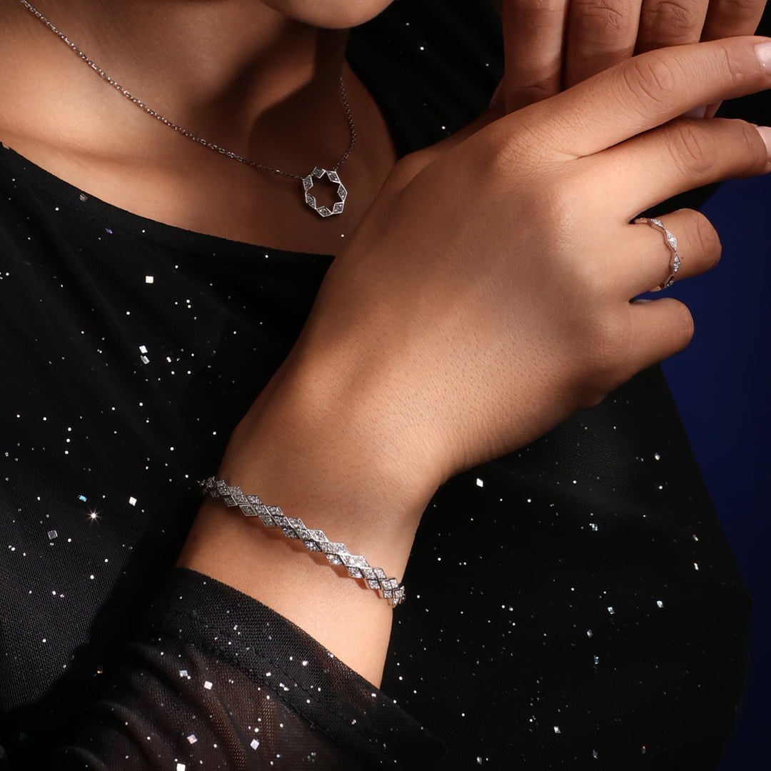 Eternity Full Diamond Bangle