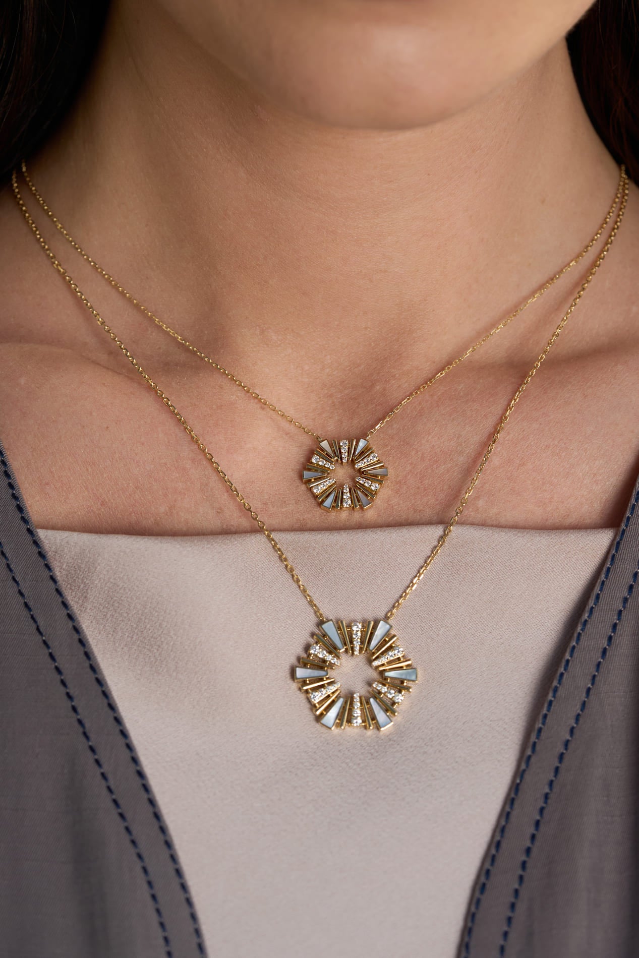 Al Fajr Mini Pendant Yellow Gold