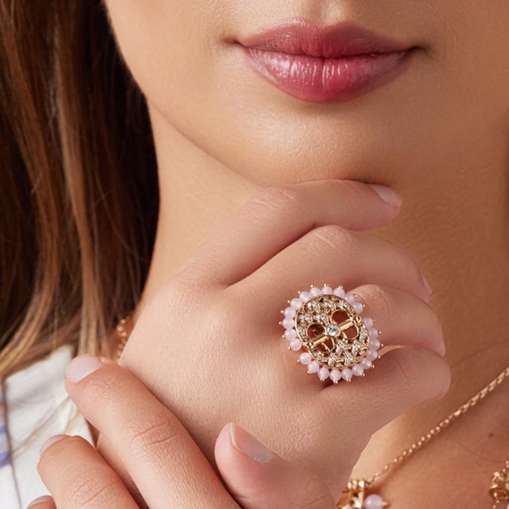 Heritage Full Diamond Two Wing Ring