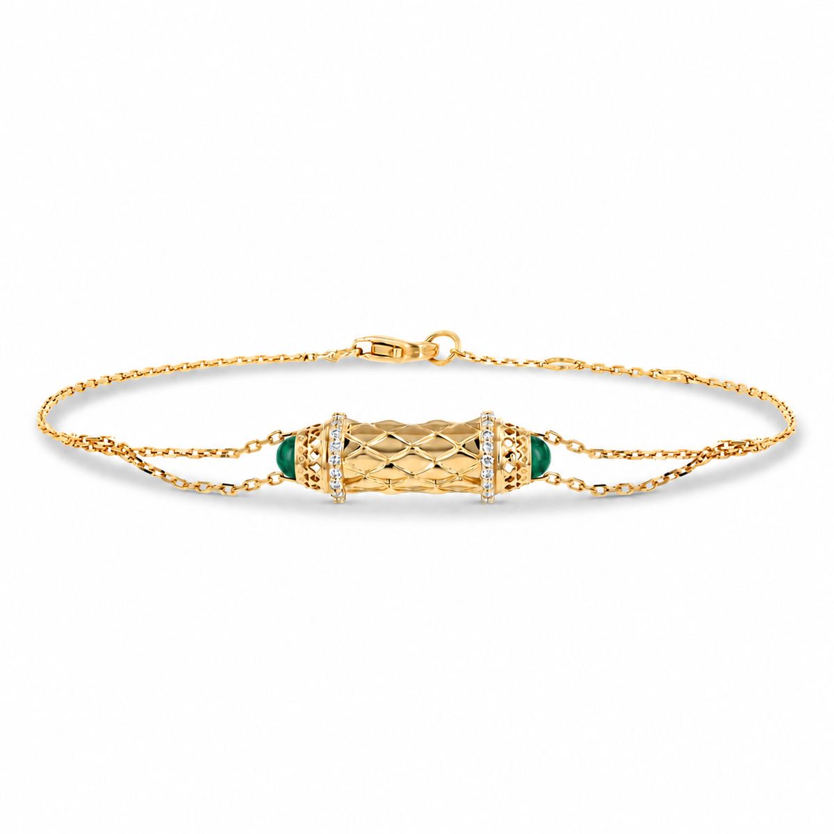 Harmony Micro Boarder Diamond Bracelet