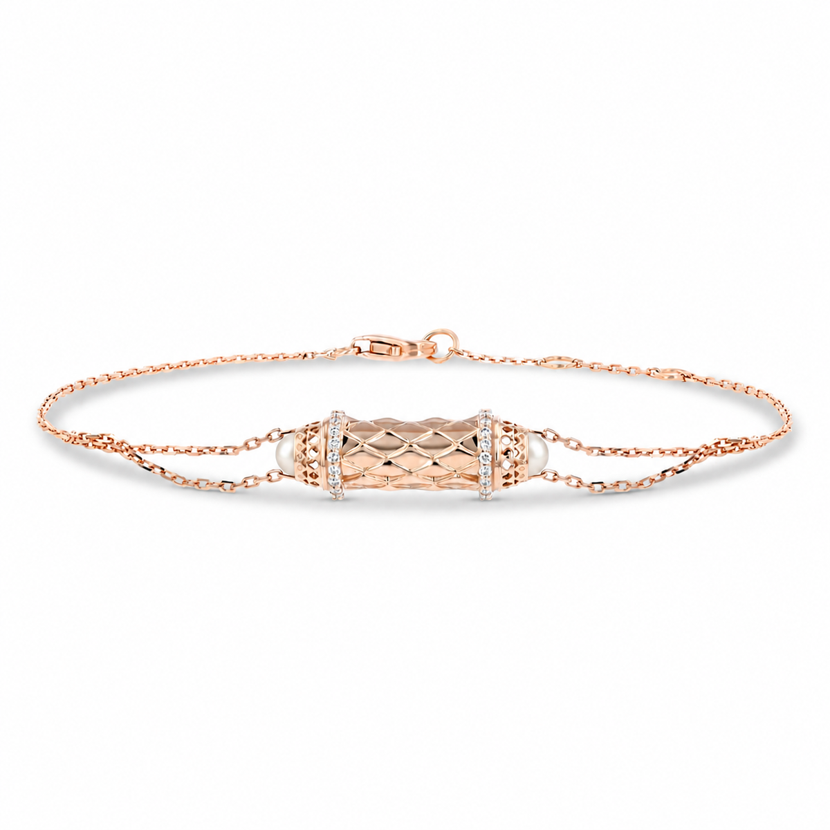 Harmony Micro Boarder Diamond Bracelet