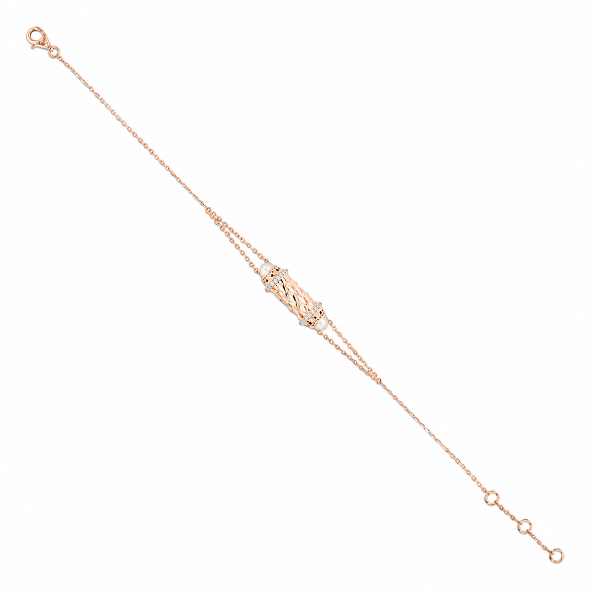 Harmony Micro Boarder Diamond Bracelet